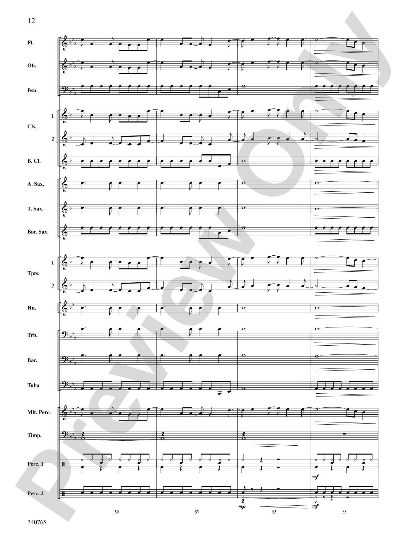 Need You Now: Concert Band Conductor Score & Parts
