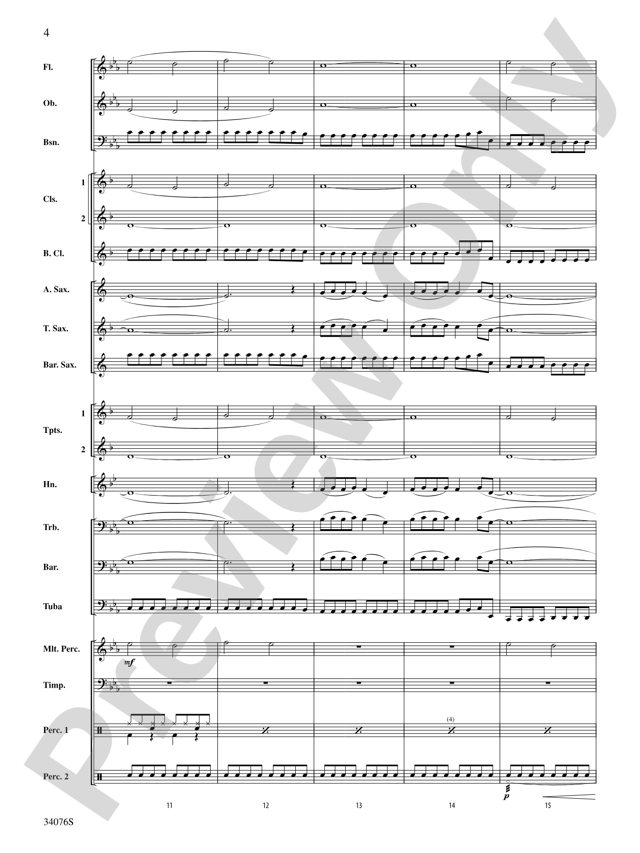 Need You Now: Concert Band Conductor Score & Parts