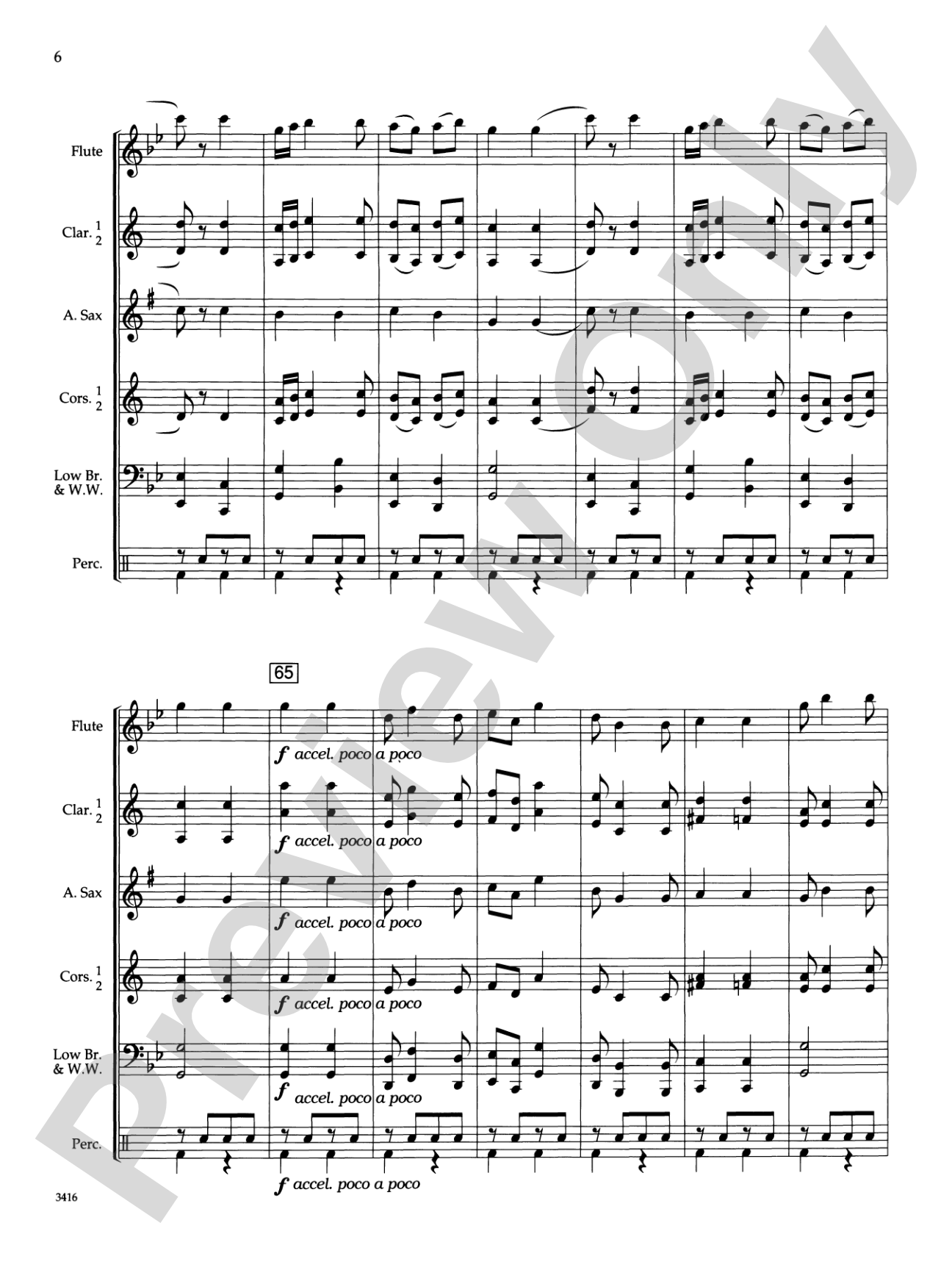 Russian Sailors' Dance: Concert Band Conductor Score & Parts