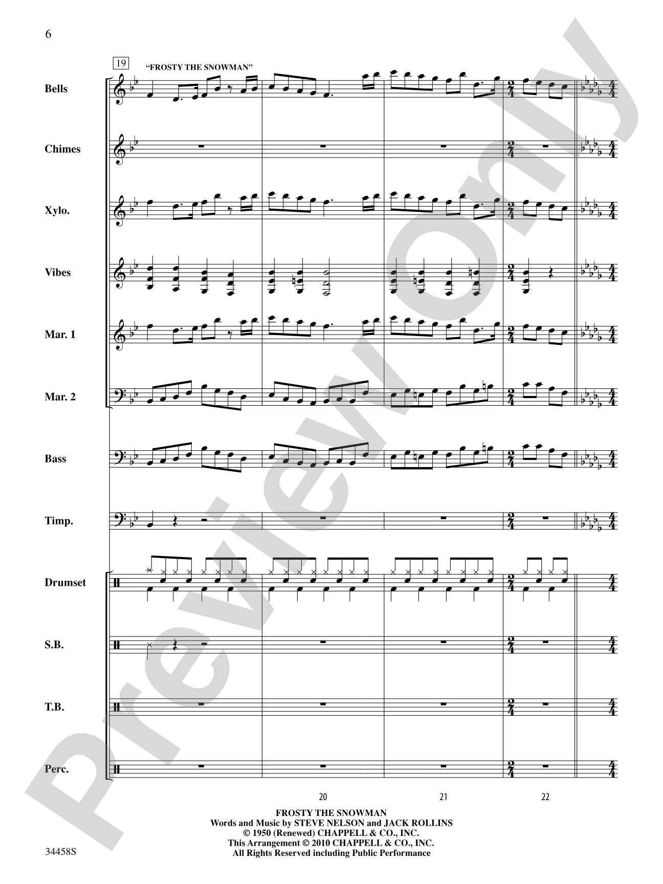 Holiday Favorites: Percussion Ensemble Score & Parts