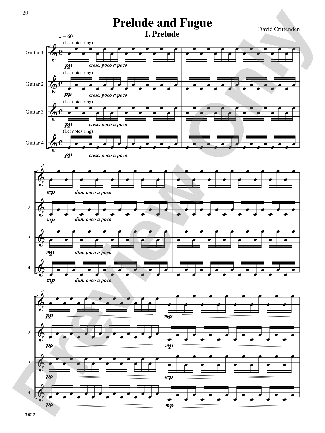 Quartets for Guitar: Three Intermediate Works: Guitar Book