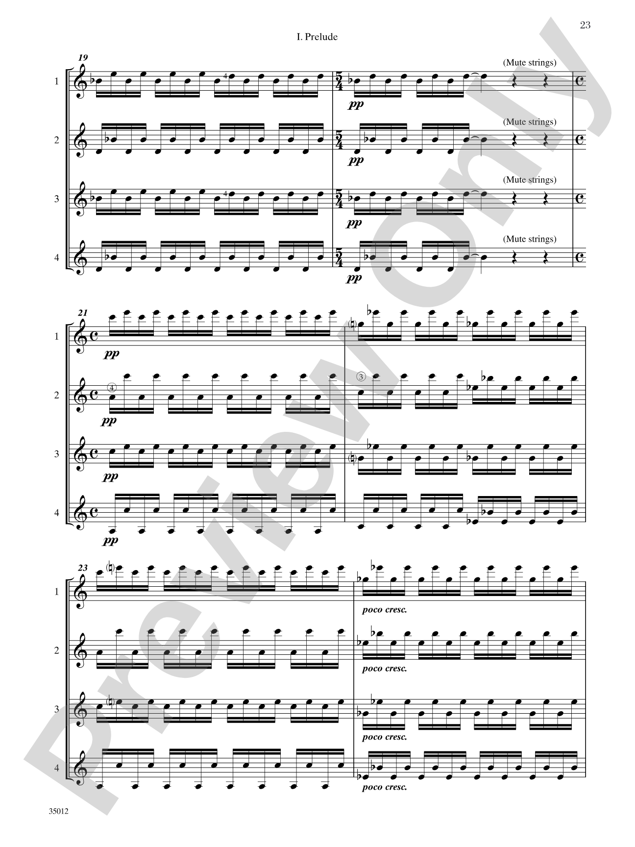 Quartets for Guitar: Three Intermediate Works: Guitar Book