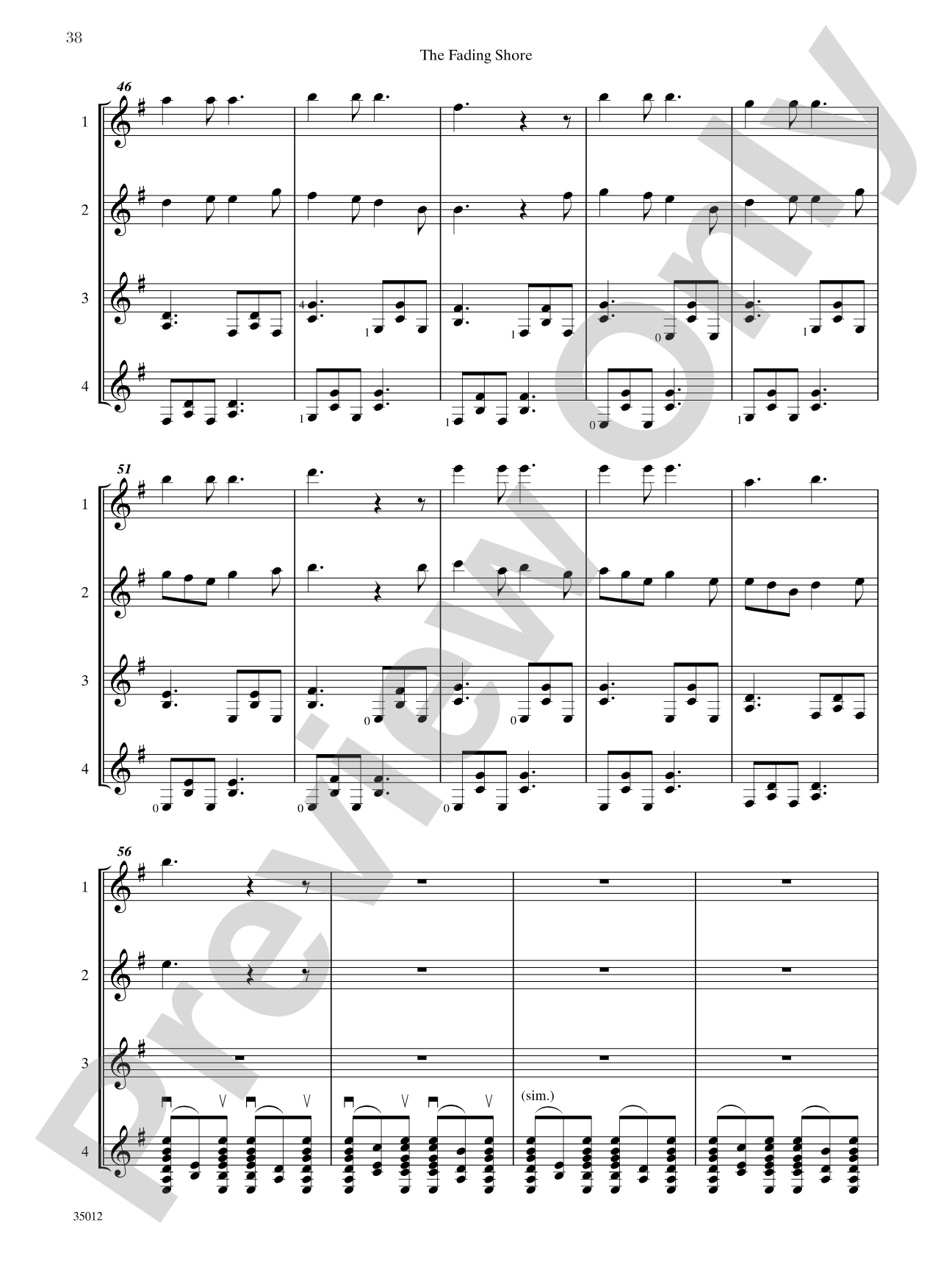 Quartets for Guitar: Three Intermediate Works: Guitar Book