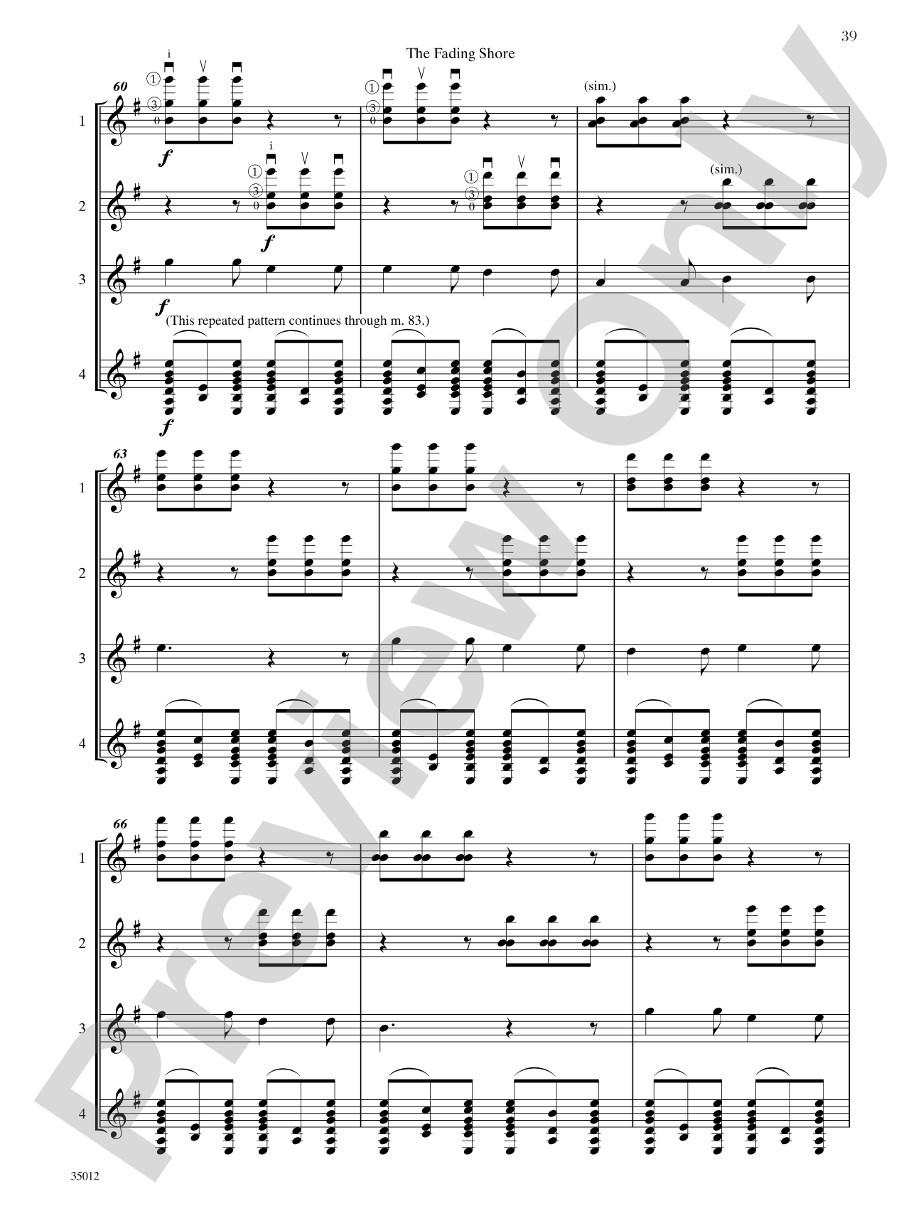 Quartets for Guitar: Three Intermediate Works: Guitar Book