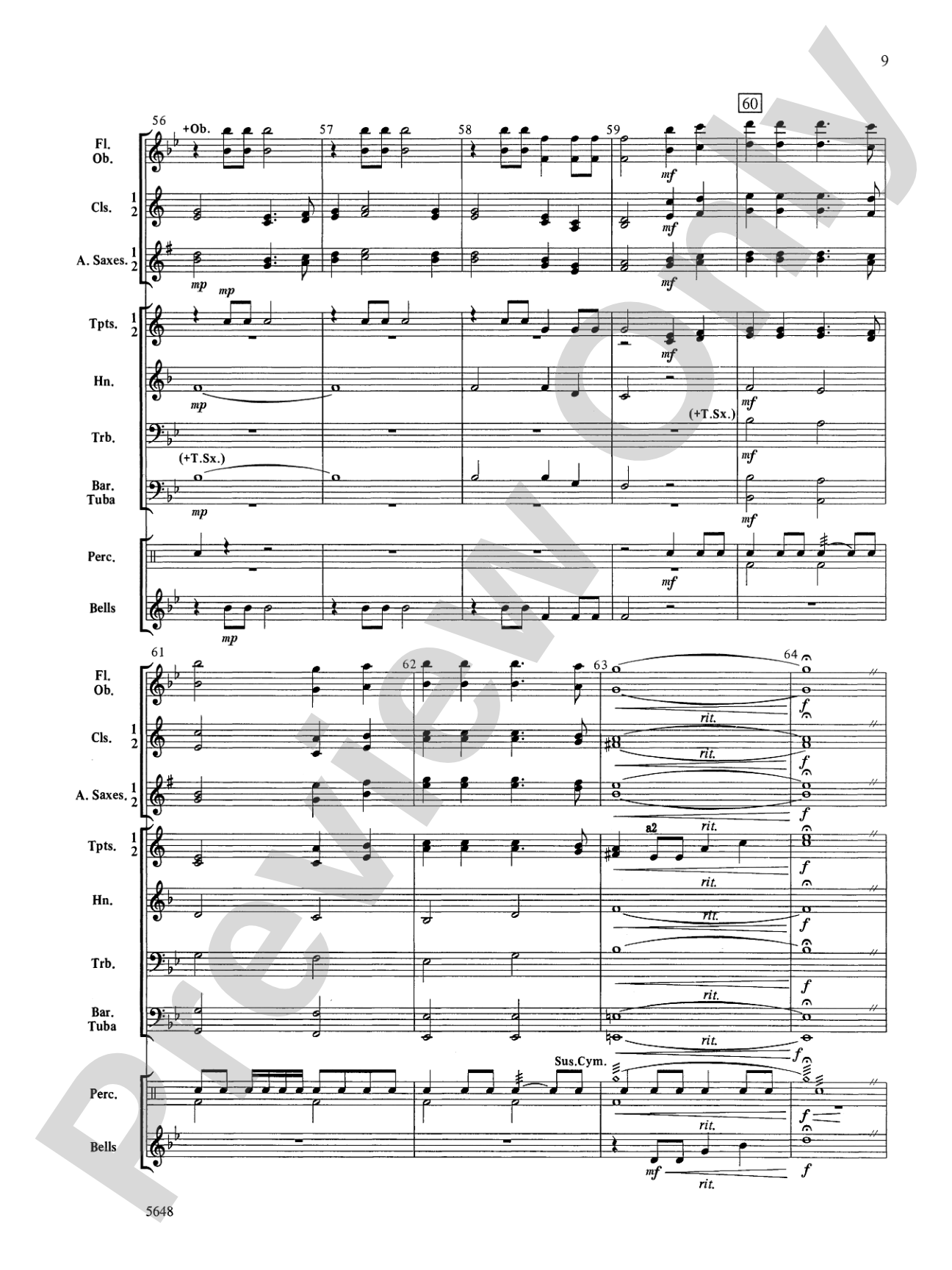Echoes of the Civil War: Concert Band Conductor Score & Parts