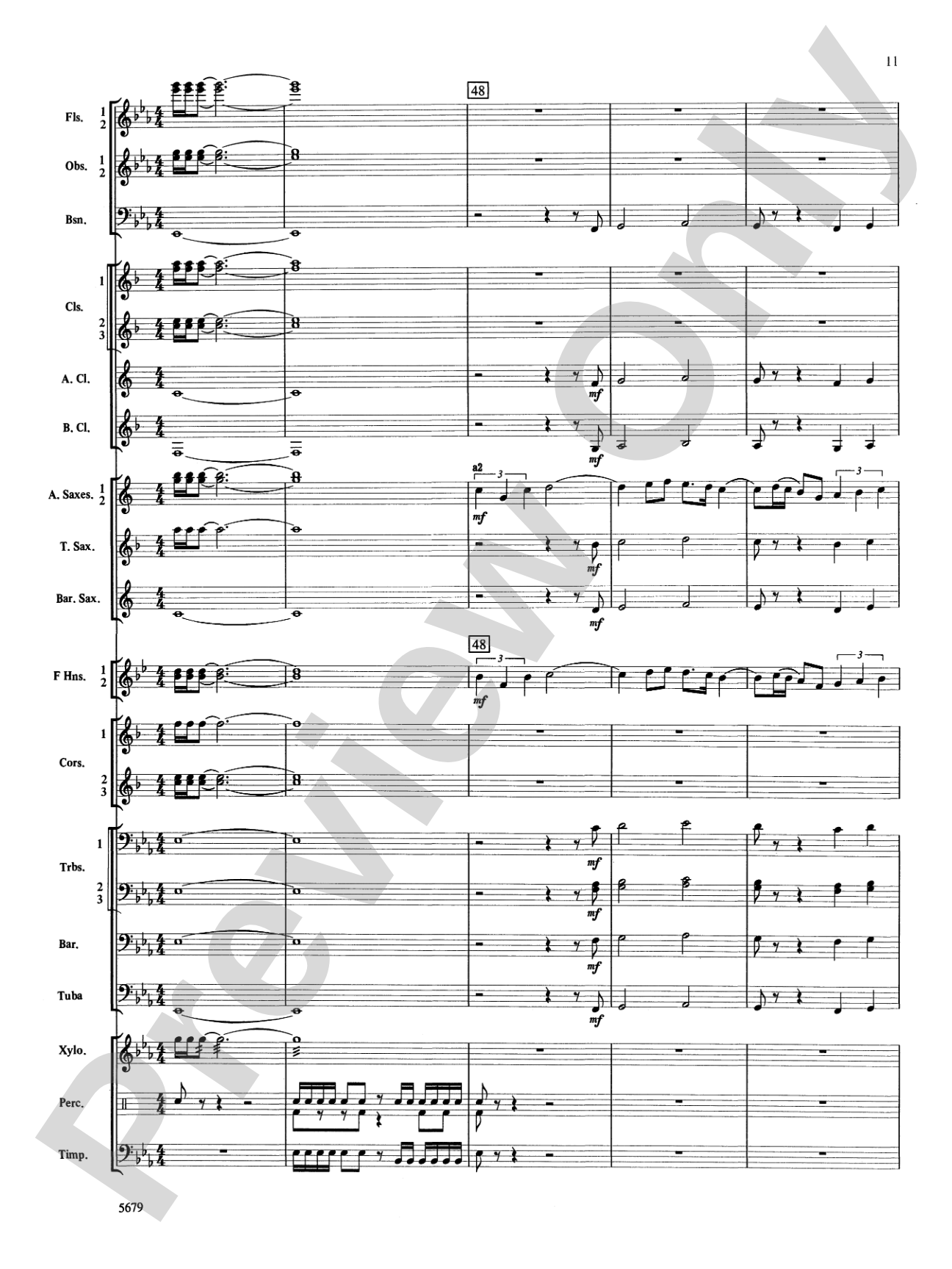 Galway Bay Overture: Concert Band Conductor Score & Parts