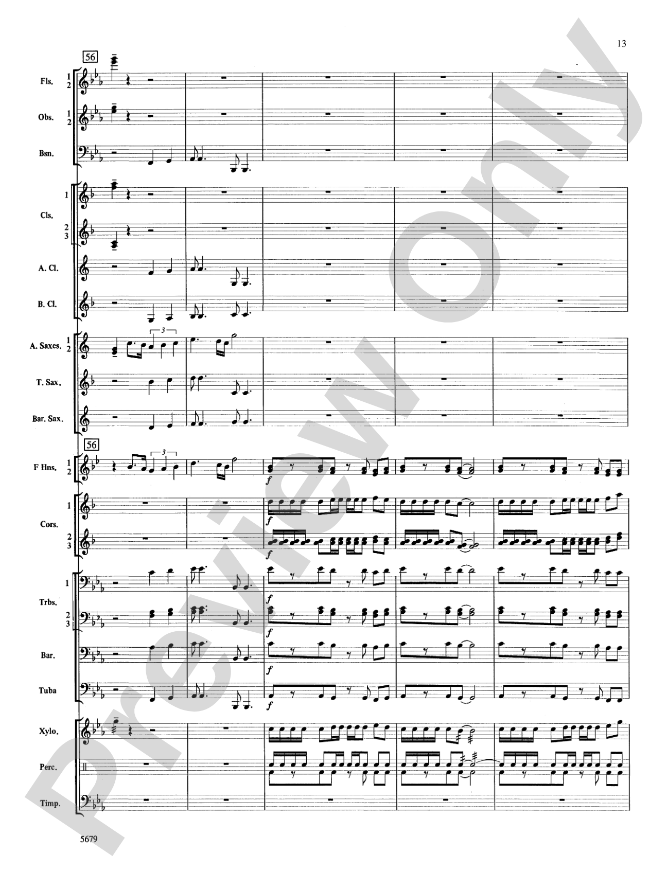 Galway Bay Overture: Concert Band Conductor Score & Parts