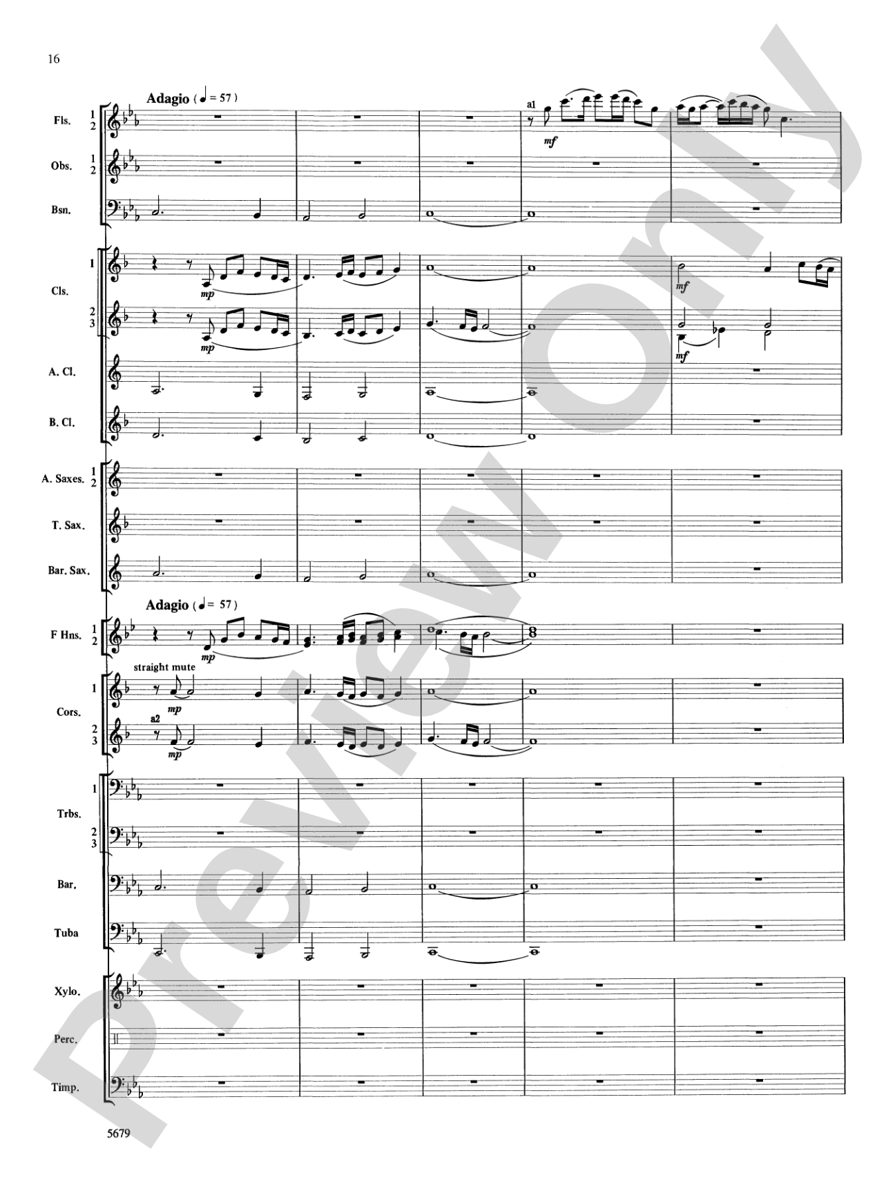 Galway Bay Overture: Concert Band Conductor Score & Parts