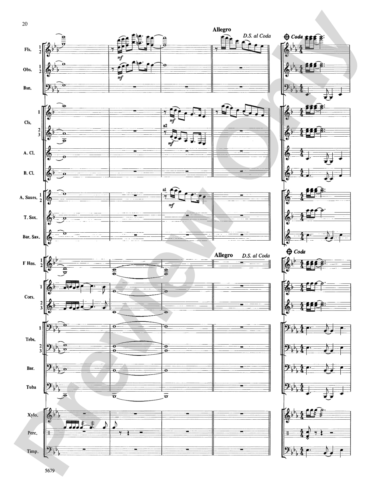 Galway Bay Overture: Concert Band Conductor Score & Parts