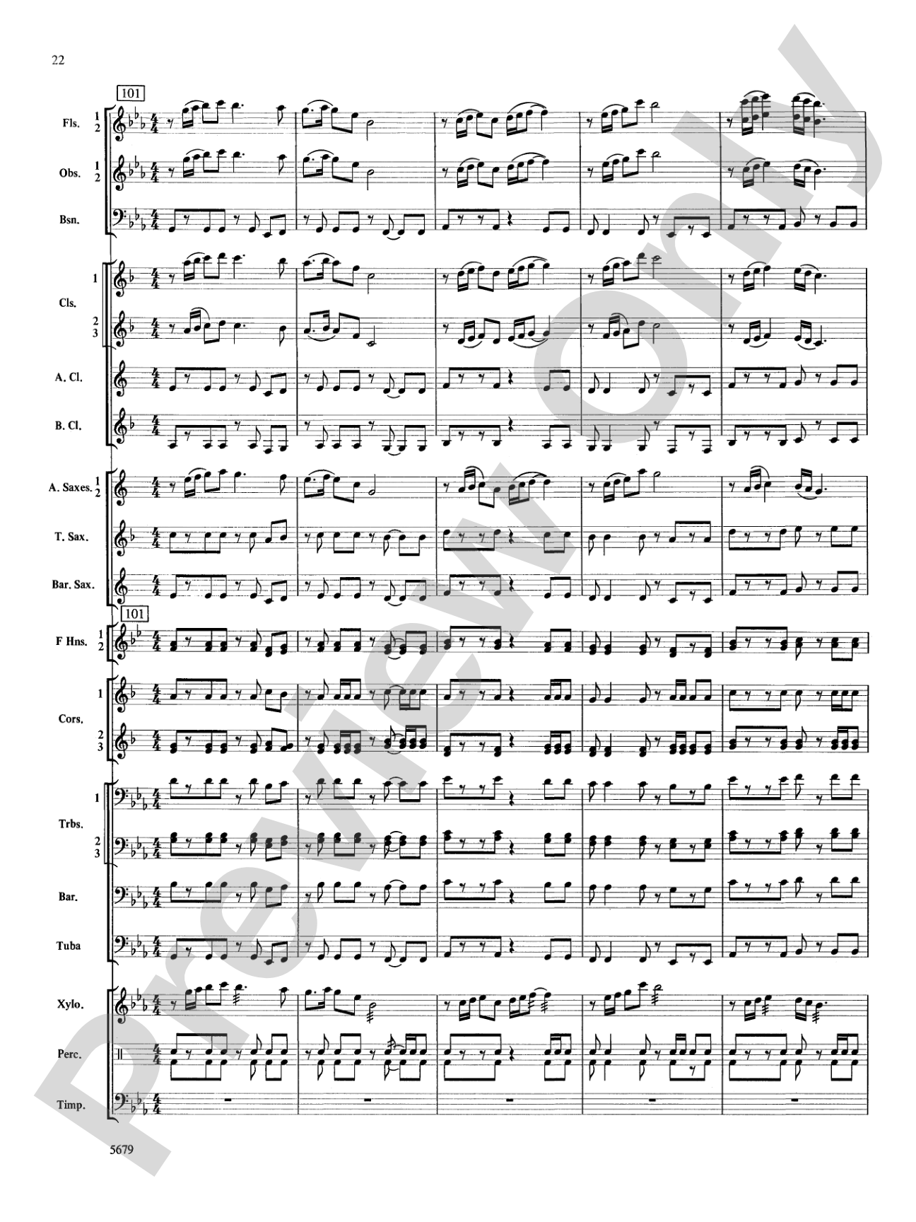 Galway Bay Overture: Concert Band Conductor Score & Parts