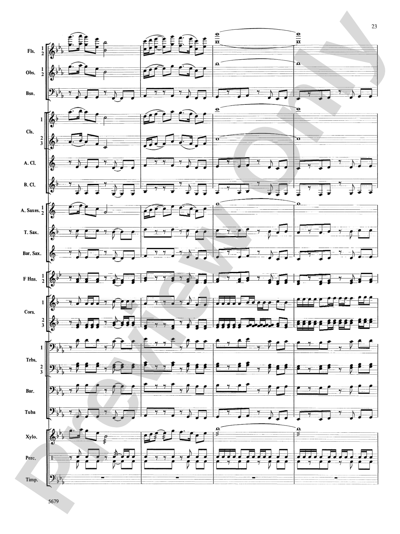 Galway Bay Overture: Concert Band Conductor Score & Parts