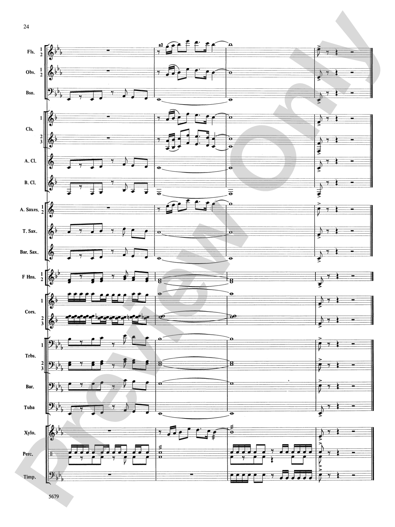 Galway Bay Overture: Concert Band Conductor Score & Parts