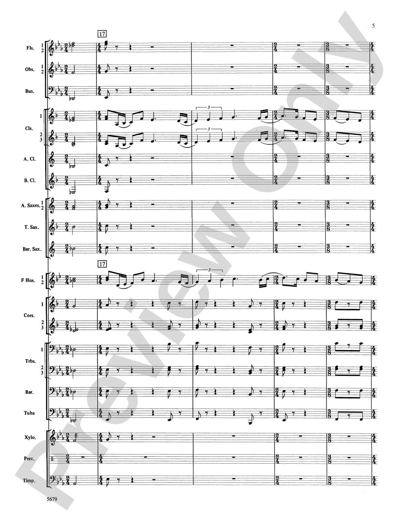 Galway Bay Overture: Concert Band Conductor Score & Parts