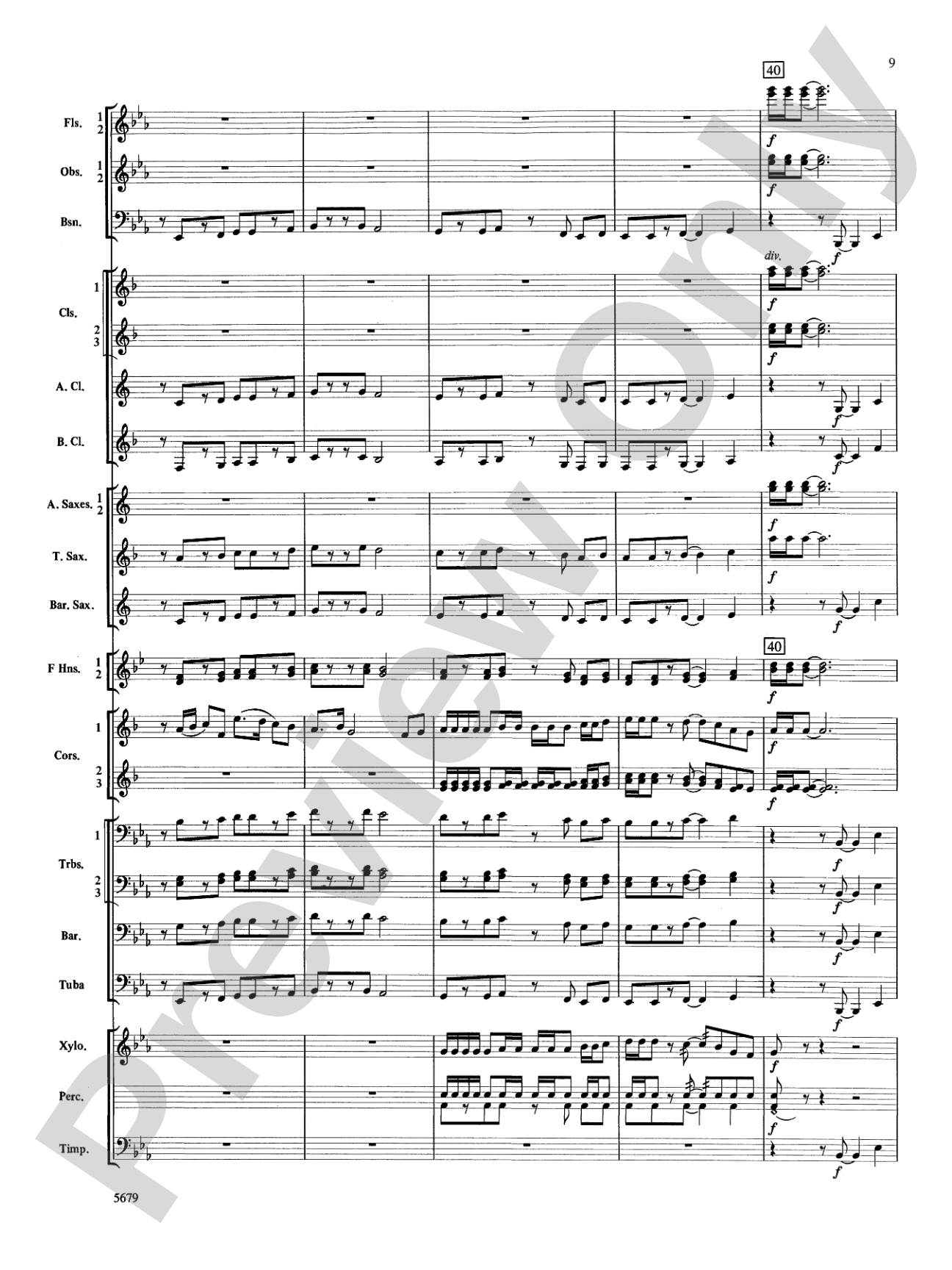 Galway Bay Overture: Concert Band Conductor Score & Parts
