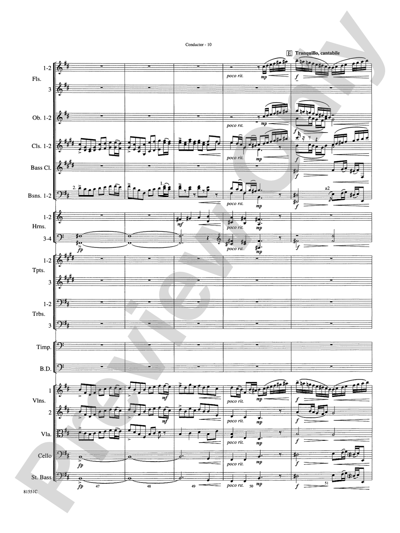 Toccata: Full Orchestra Conductor Score & Parts