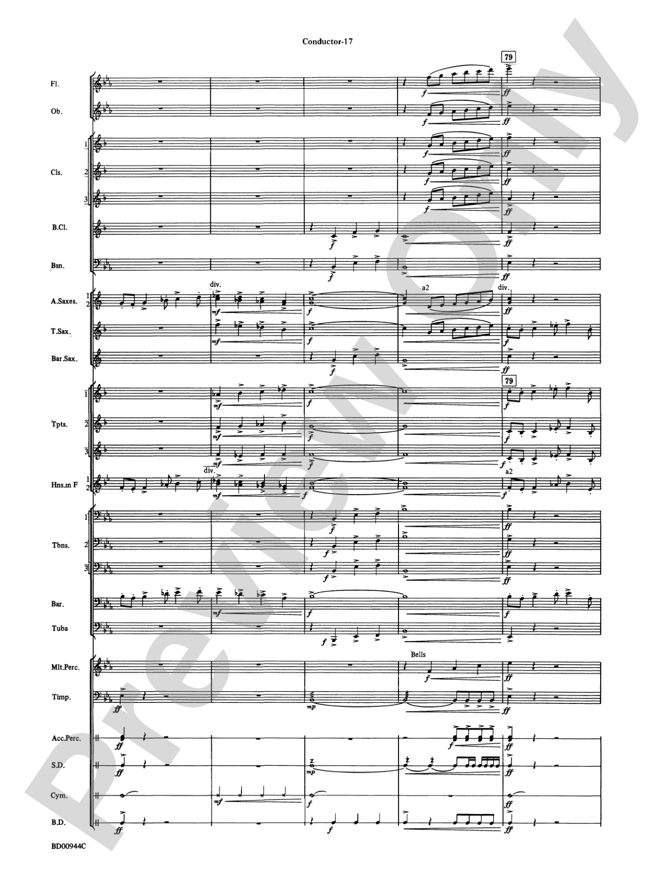 Discovery 1492: Concert Band Conductor Score & Parts