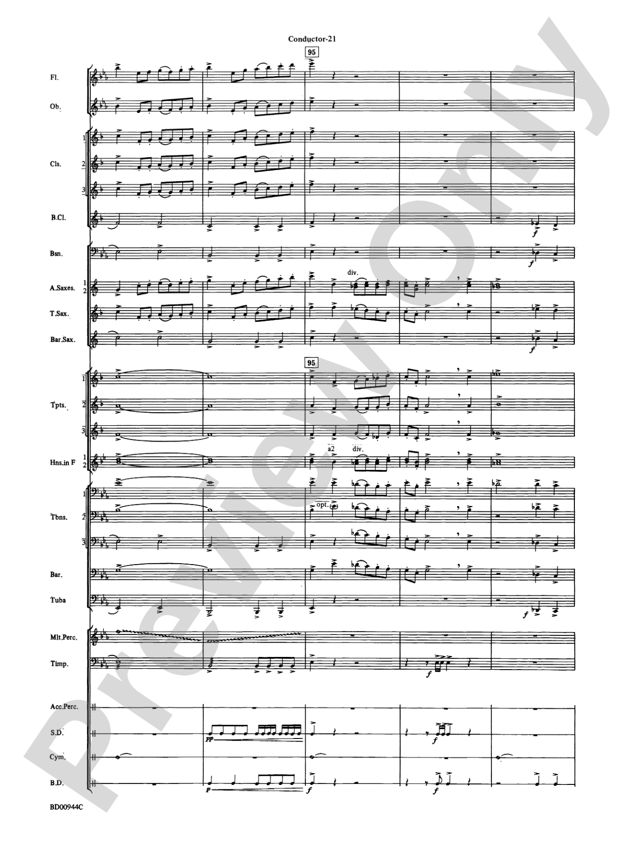 Discovery 1492: Concert Band Conductor Score & Parts