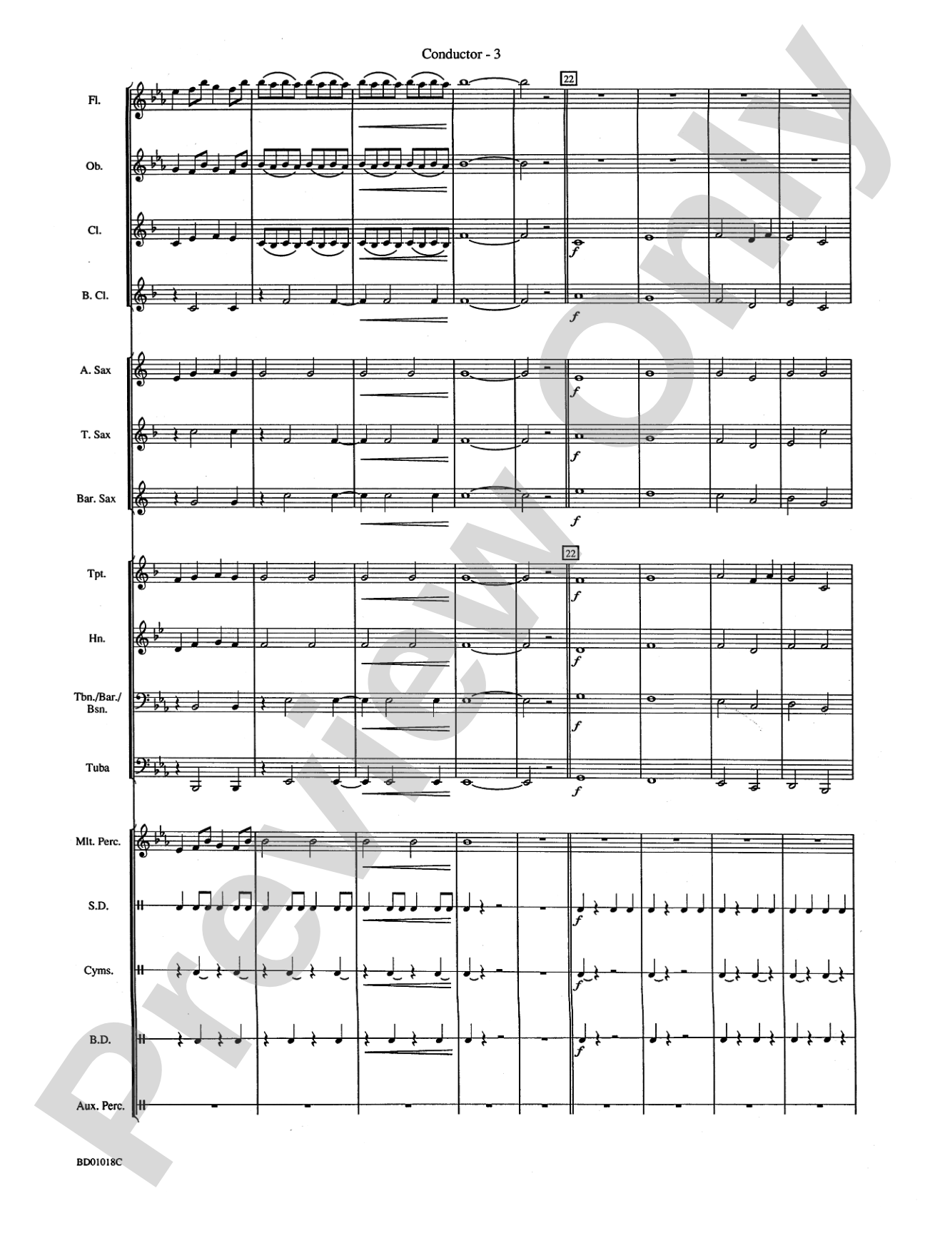 The Great Gate of Kiev (from Pictures at an Exhibition): Concert Band Conductor Score & Parts
