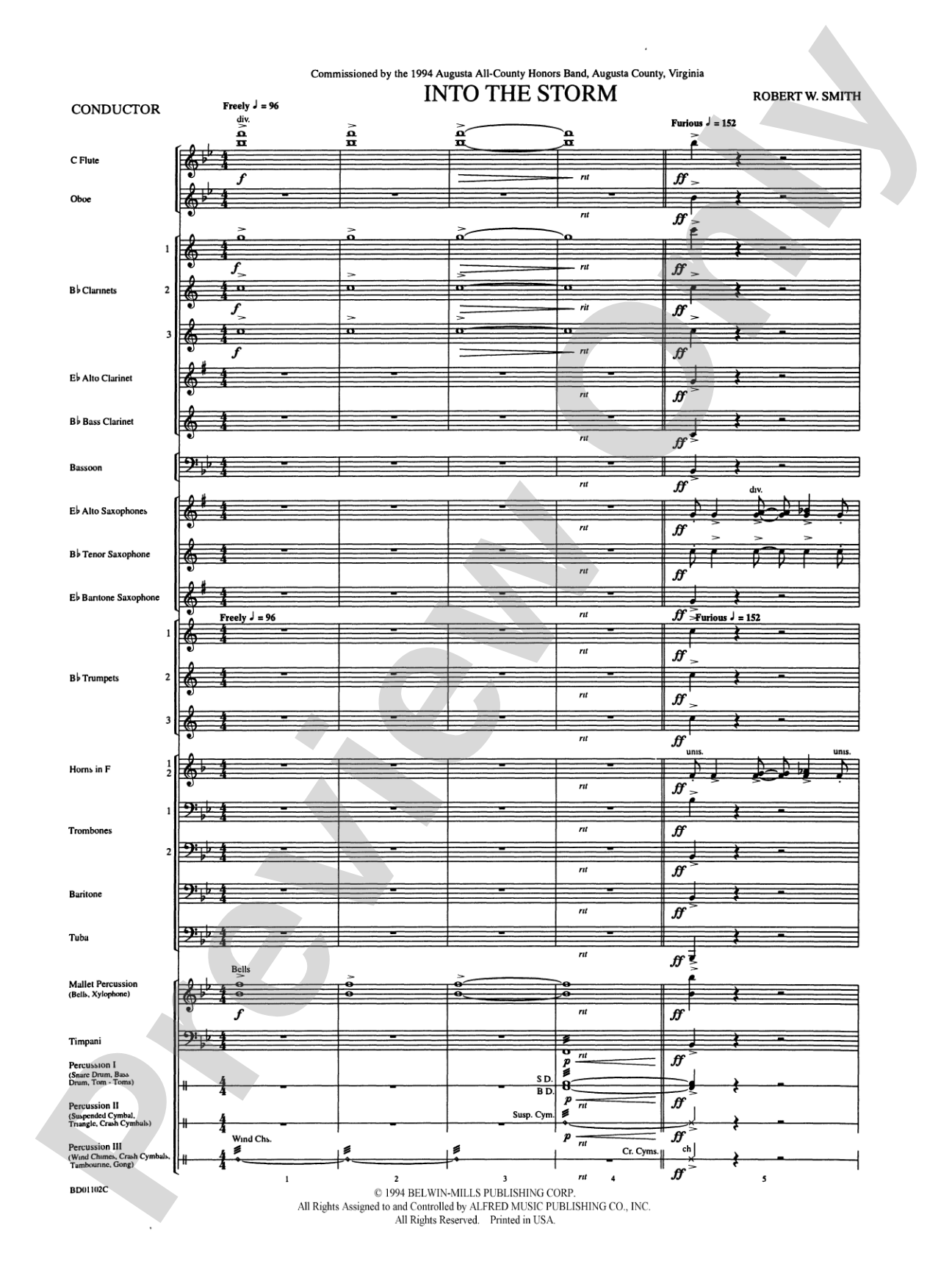 Into the Storm: Score