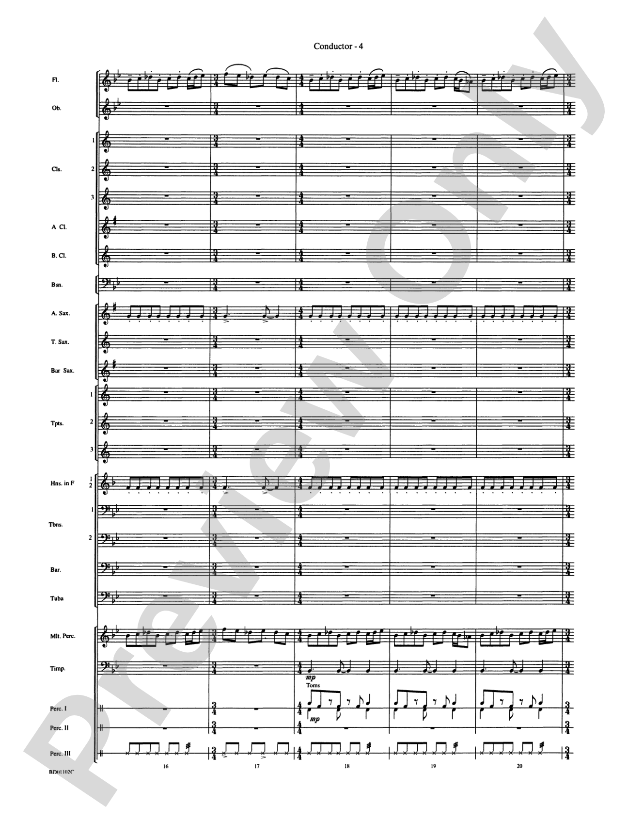 Into the Storm: Score