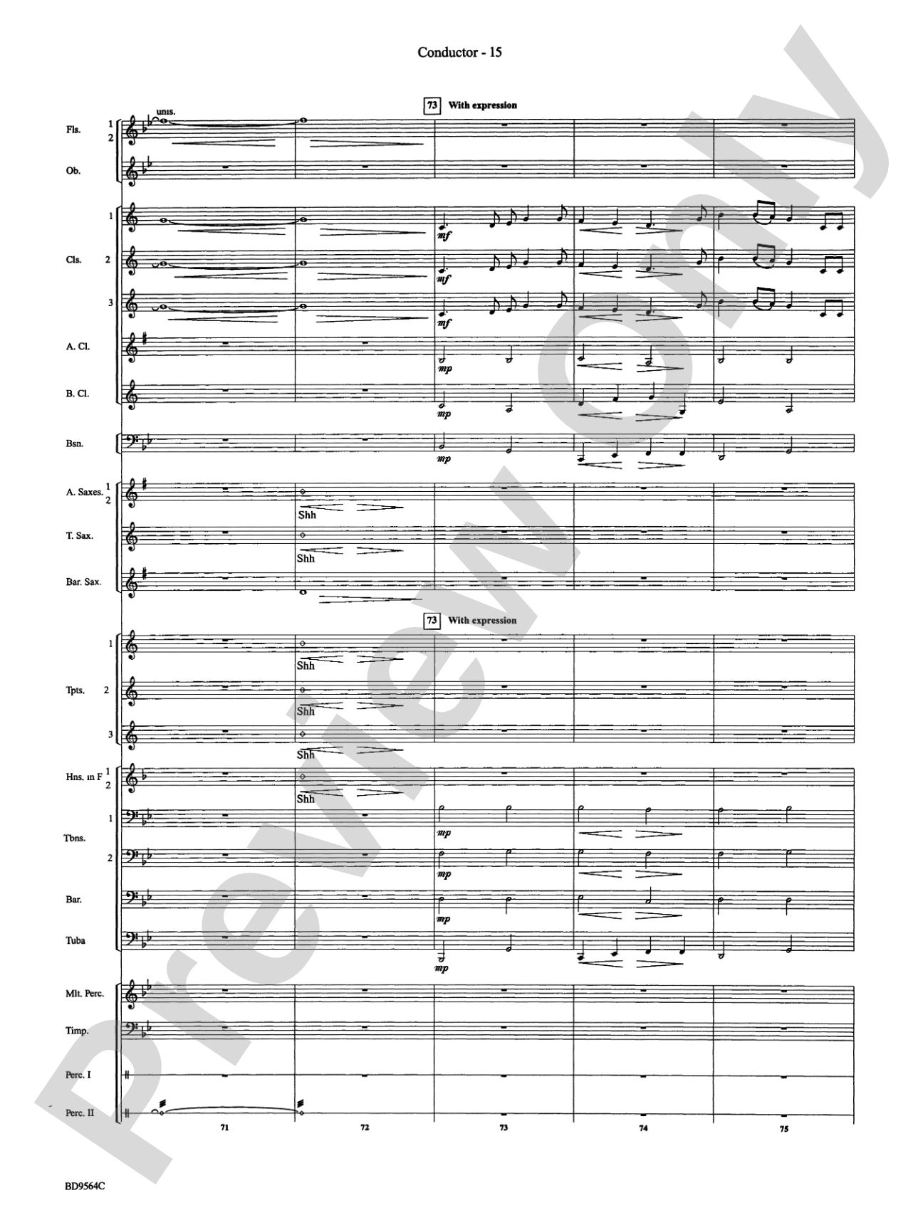 Where the Black Hawk Soars: Concert Band Conductor Score & Parts