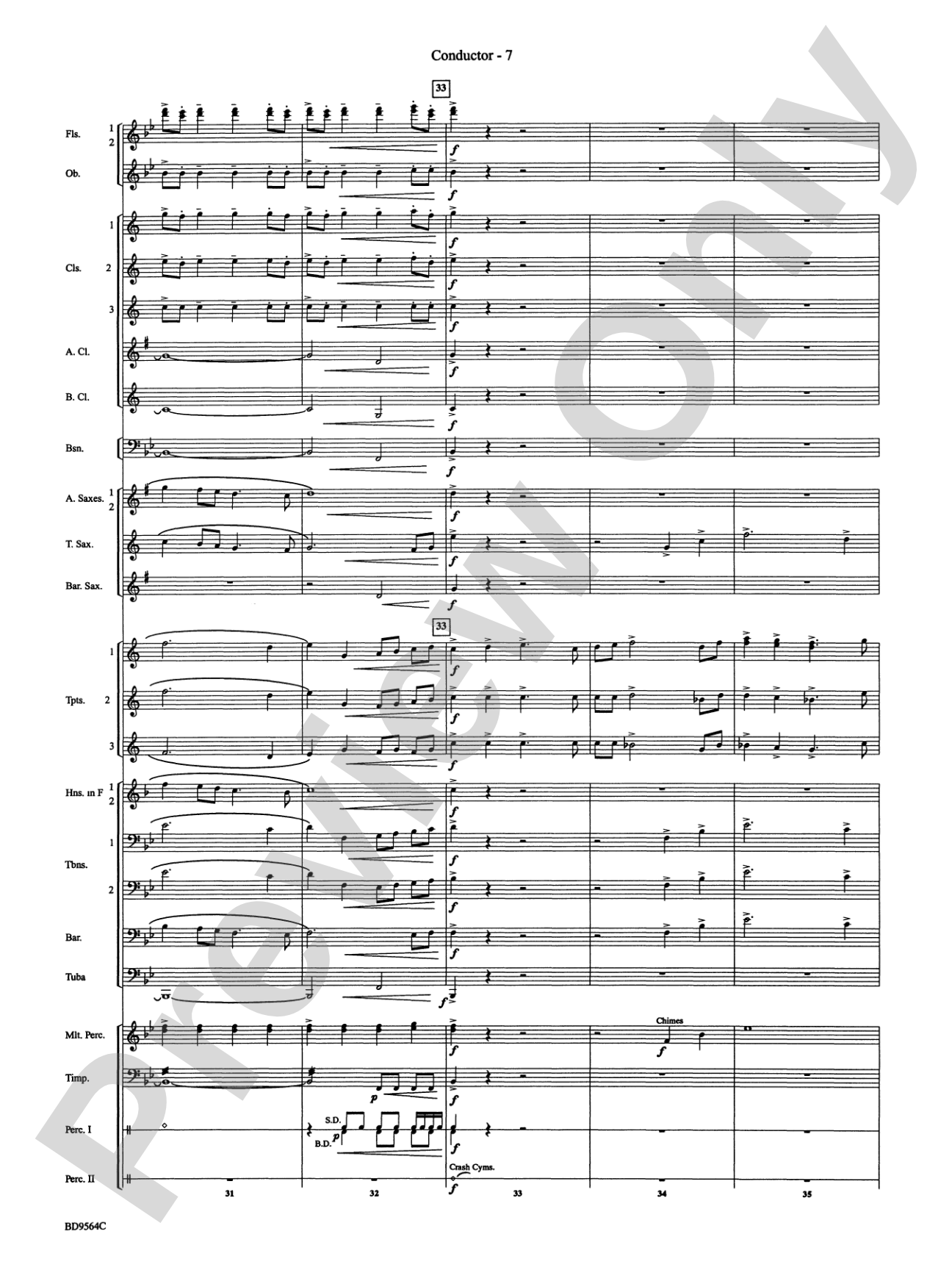 Where the Black Hawk Soars: Concert Band Conductor Score & Parts