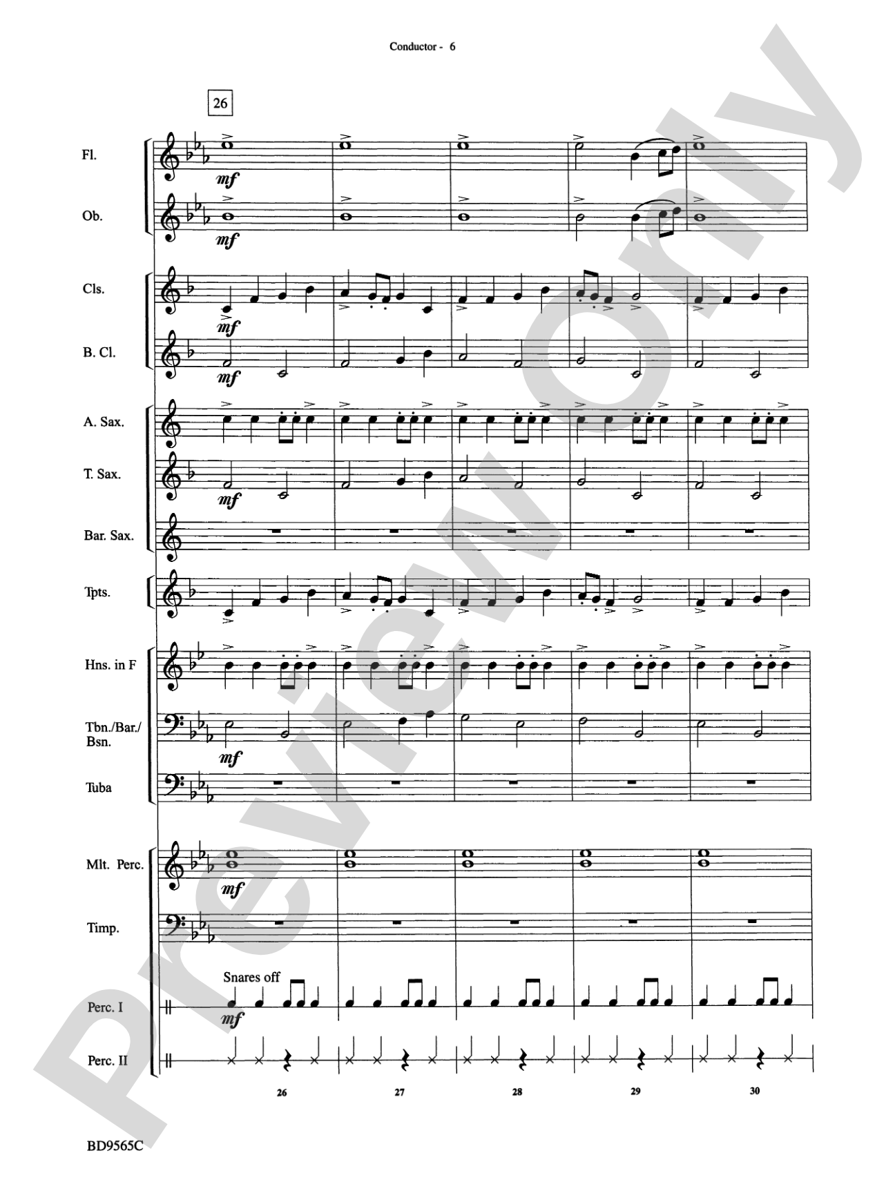 Liturgical Fanfare: Concert Band Conductor Score & Parts