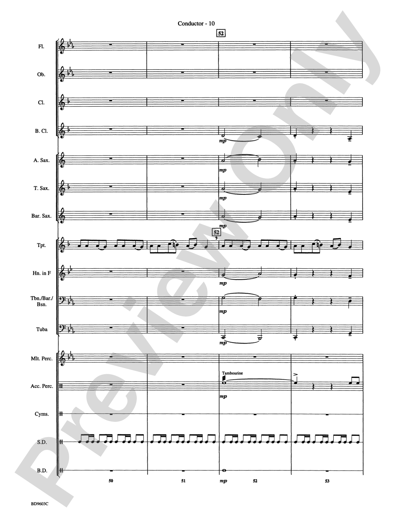 Statements: Concert Band Conductor Score & Parts