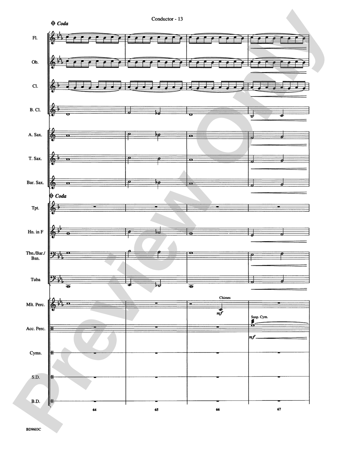 Statements: Concert Band Conductor Score & Parts