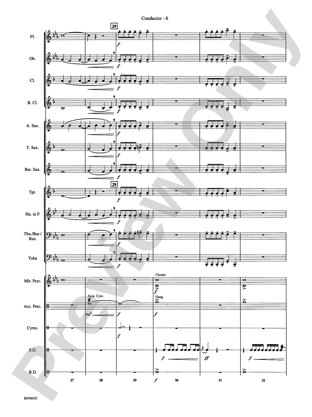 Statements: Concert Band Conductor Score & Parts