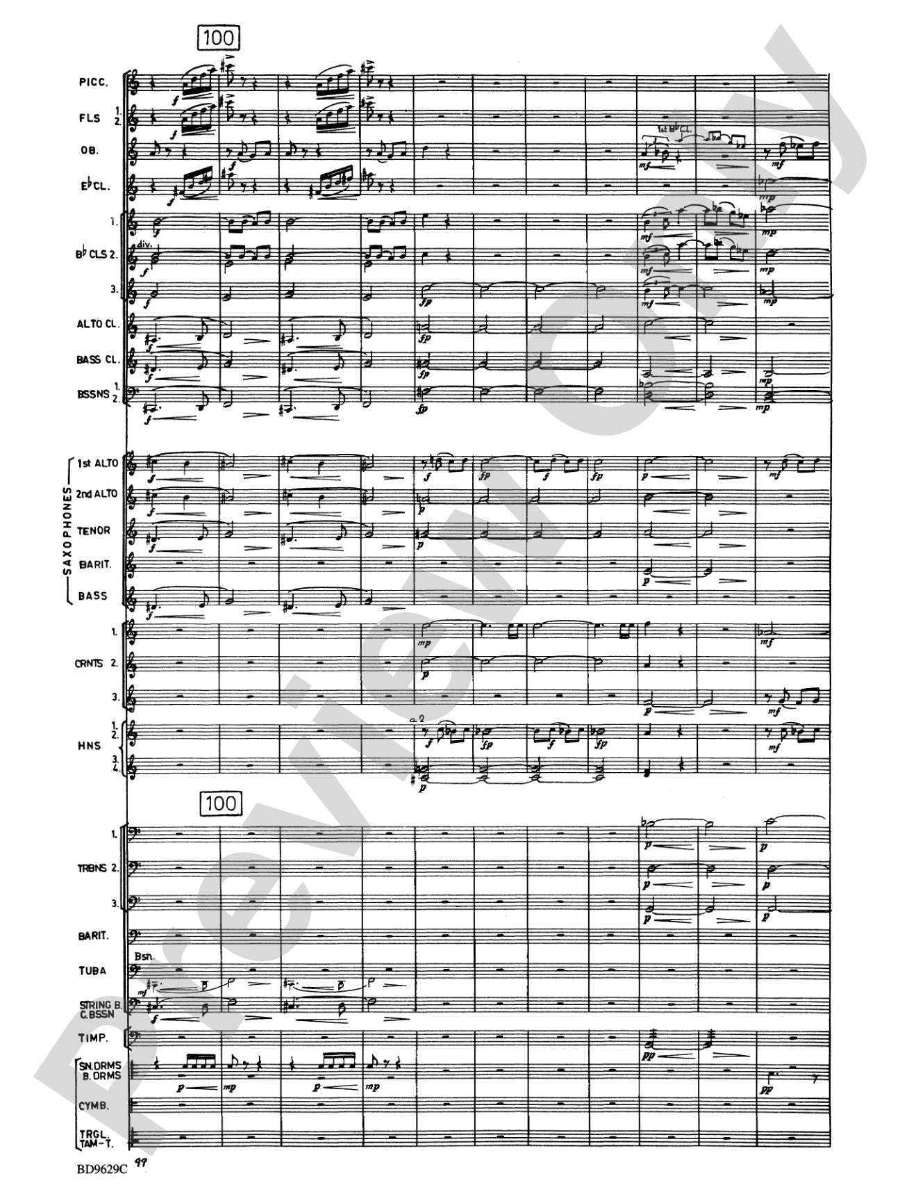 Fantasia for Band: Concert Band Conductor Score & Parts