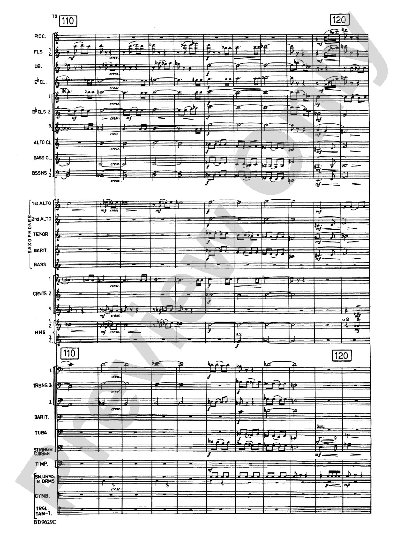 Fantasia for Band: Concert Band Conductor Score & Parts