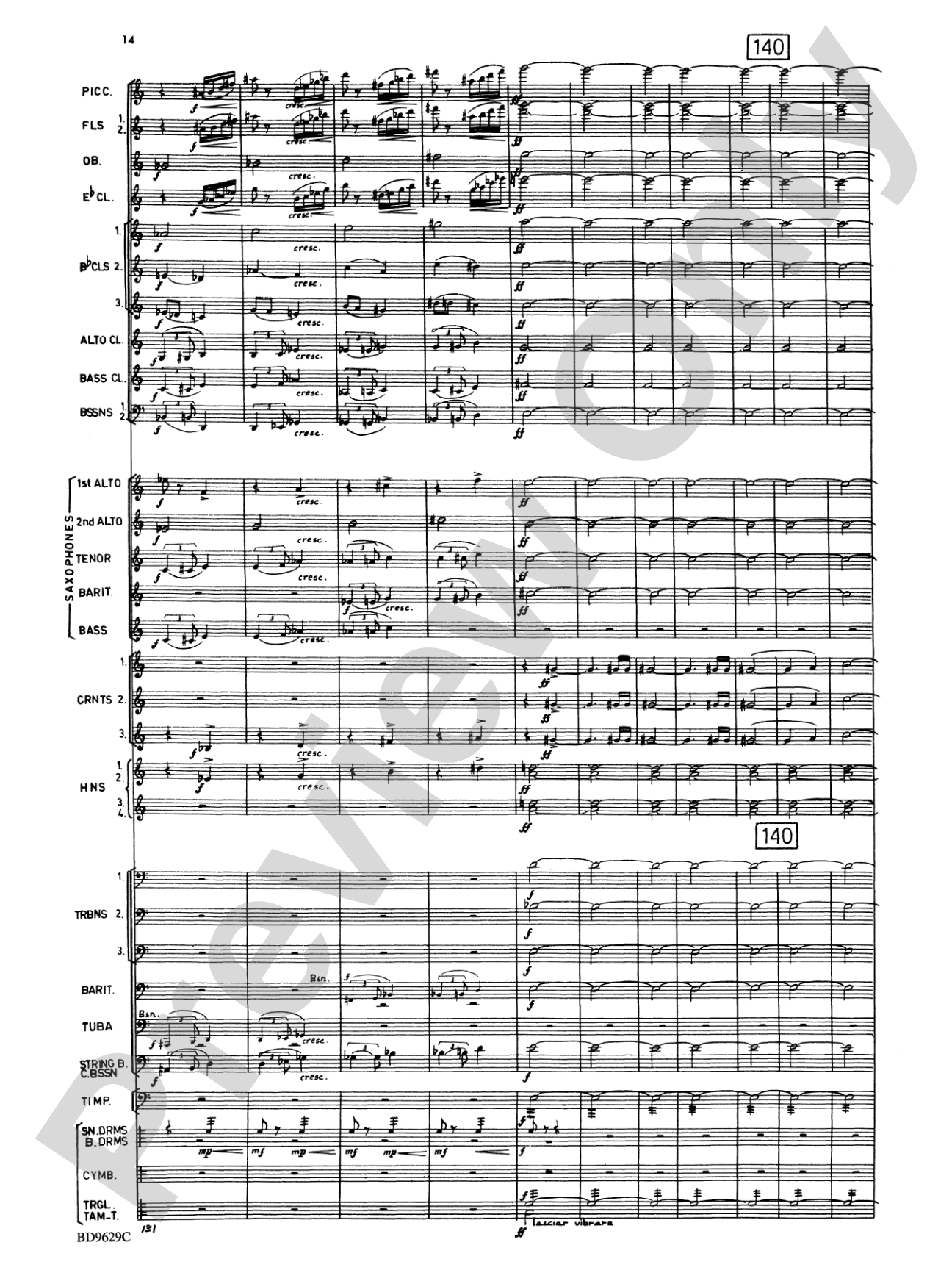 Fantasia for Band: Concert Band Conductor Score & Parts