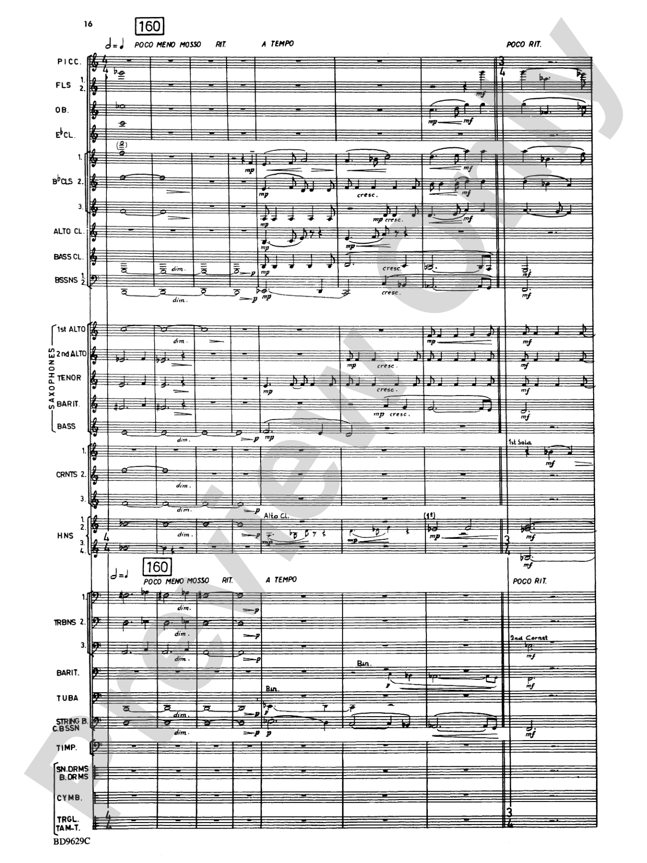 Fantasia for Band: Concert Band Conductor Score & Parts