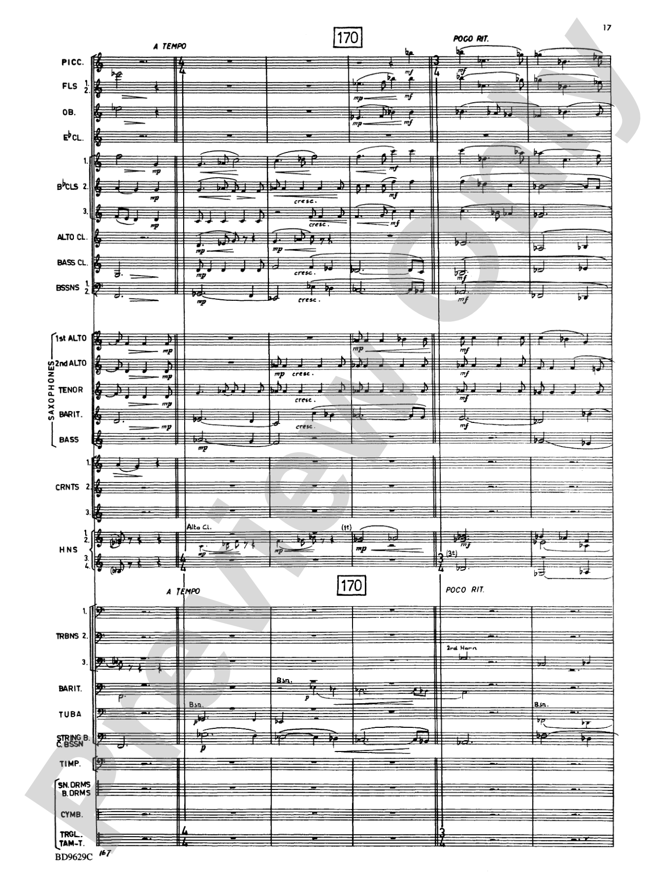 Fantasia for Band: Concert Band Conductor Score & Parts