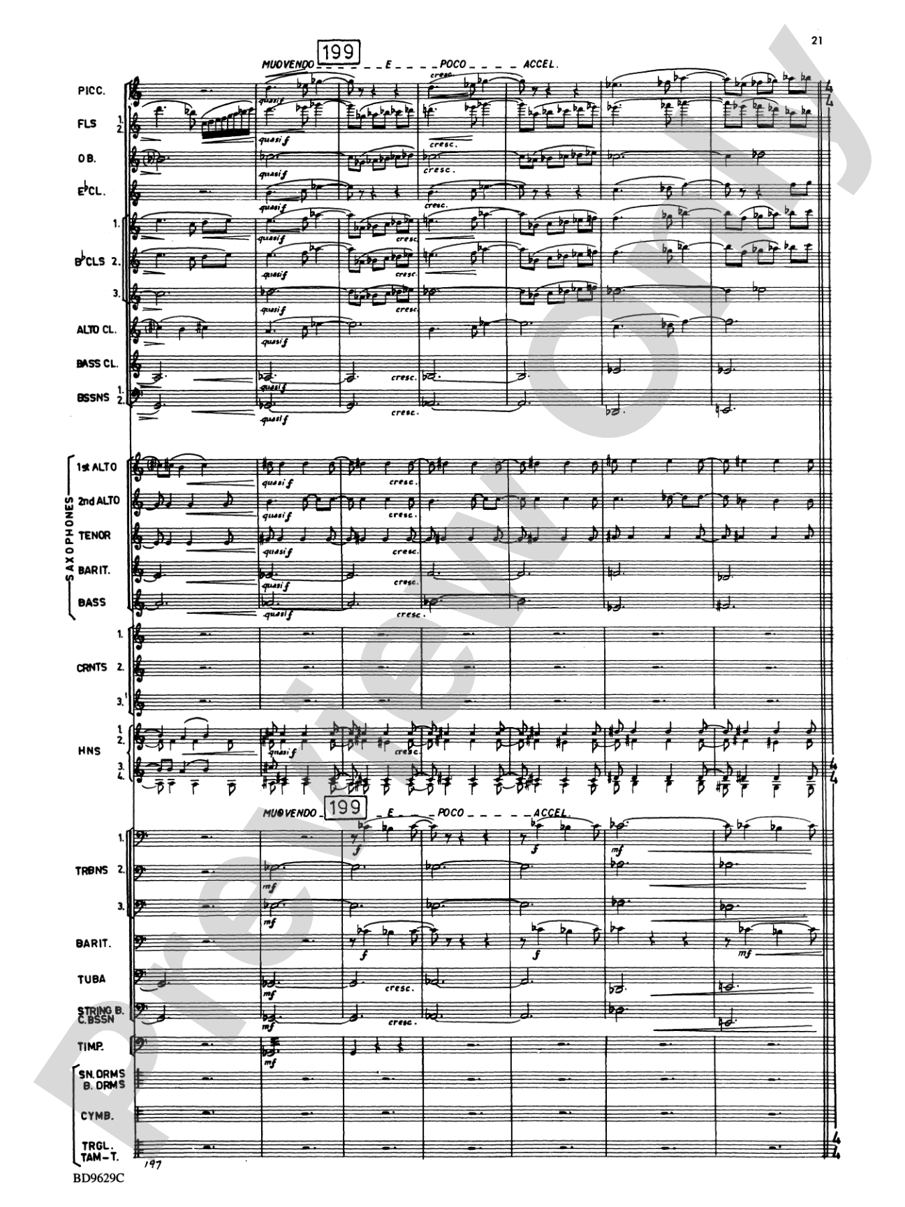 Fantasia for Band: Concert Band Conductor Score & Parts