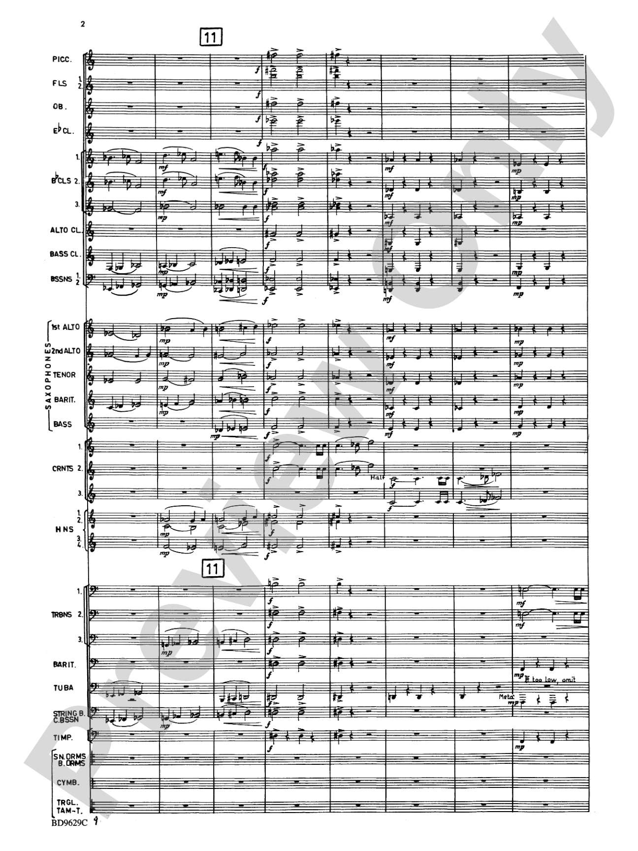 Fantasia for Band: Concert Band Conductor Score & Parts