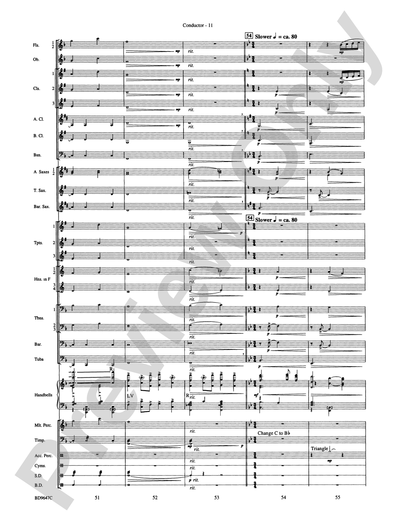 Tidings! (A Christmas Carol Fantasy): Concert Band Conductor Score & Parts