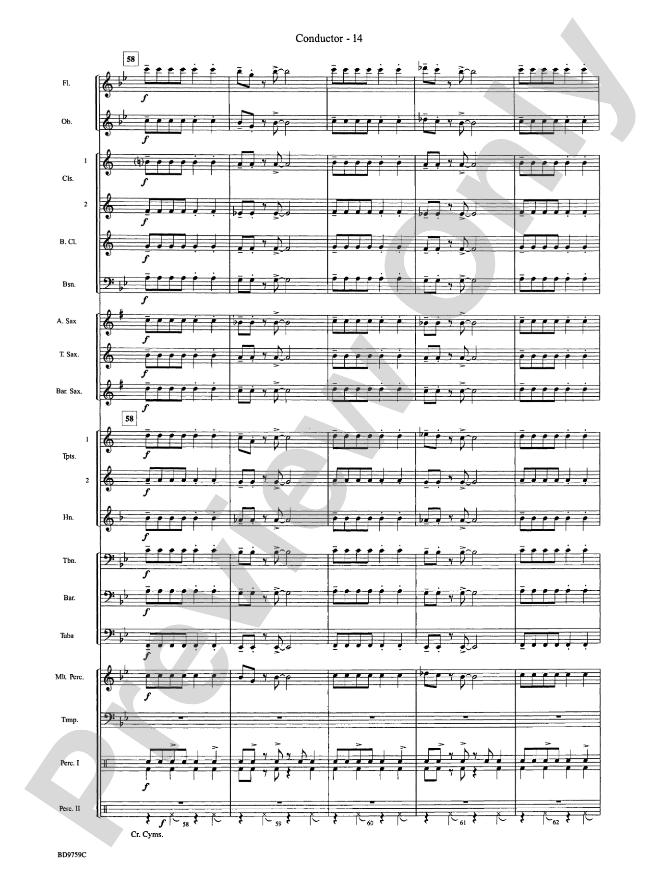 The Great River: Concert Band Conductor Score & Parts