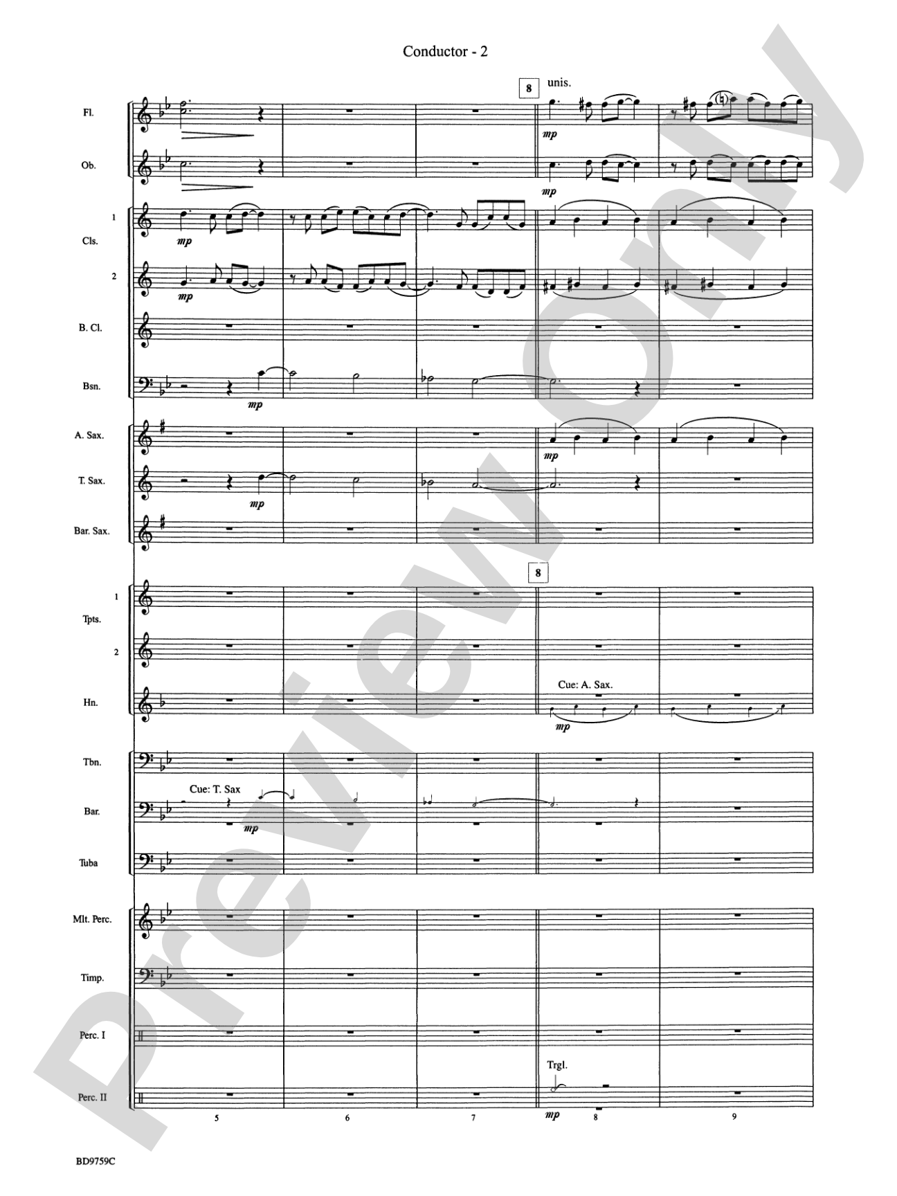 The Great River: Concert Band Conductor Score & Parts