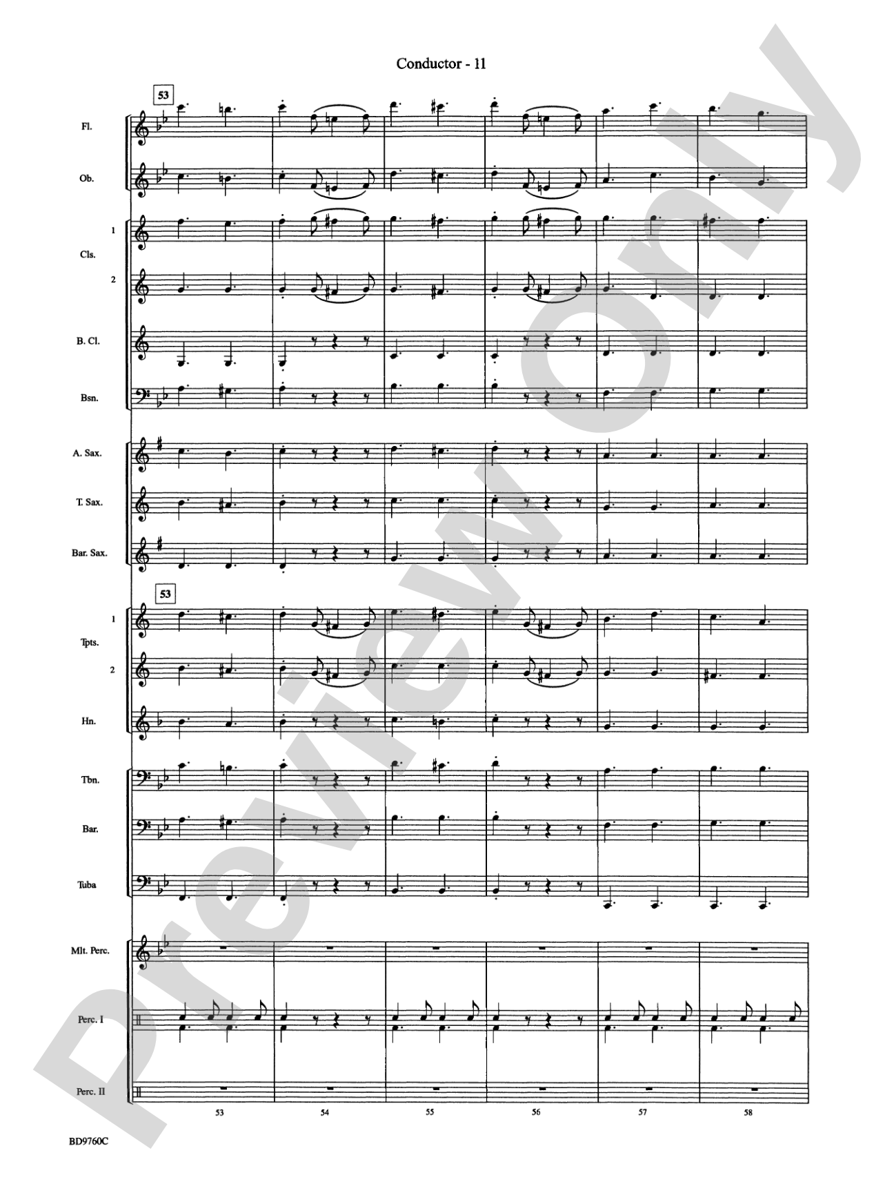 March Mania! (A Potpourri of Great March Melodies): Concert Band Conductor Score & Parts