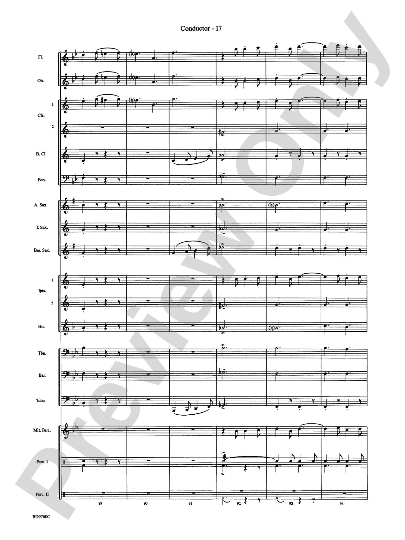 March Mania! (A Potpourri of Great March Melodies): Concert Band Conductor Score & Parts
