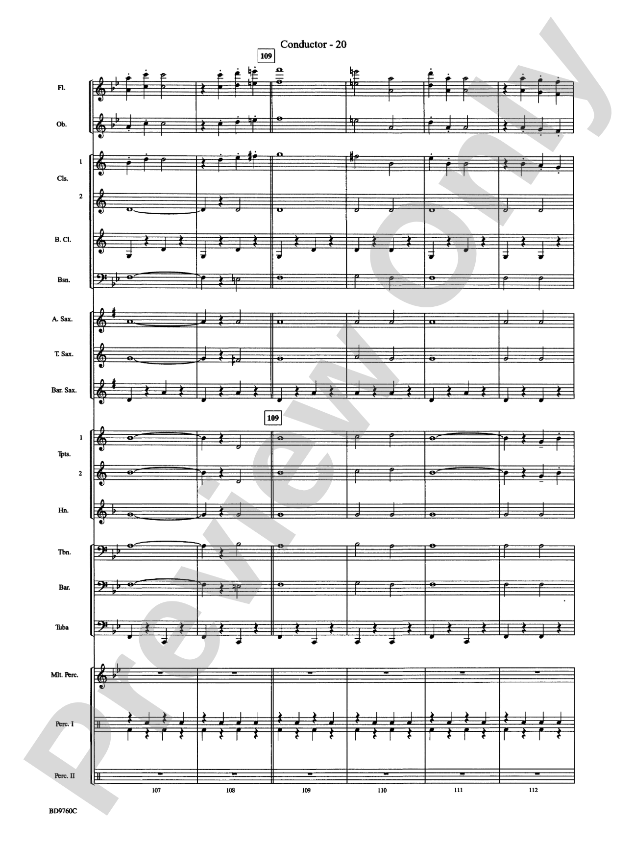 March Mania! (A Potpourri of Great March Melodies): Concert Band Conductor Score & Parts