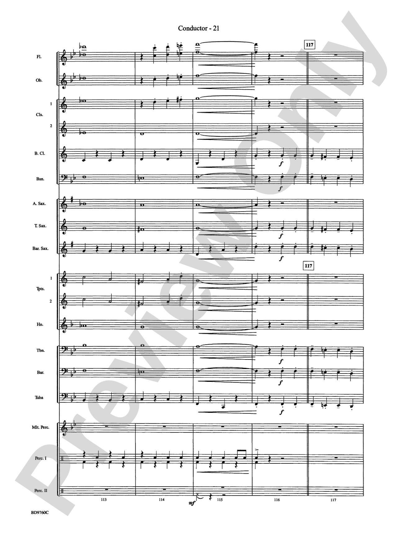 March Mania! (A Potpourri of Great March Melodies): Concert Band Conductor Score & Parts