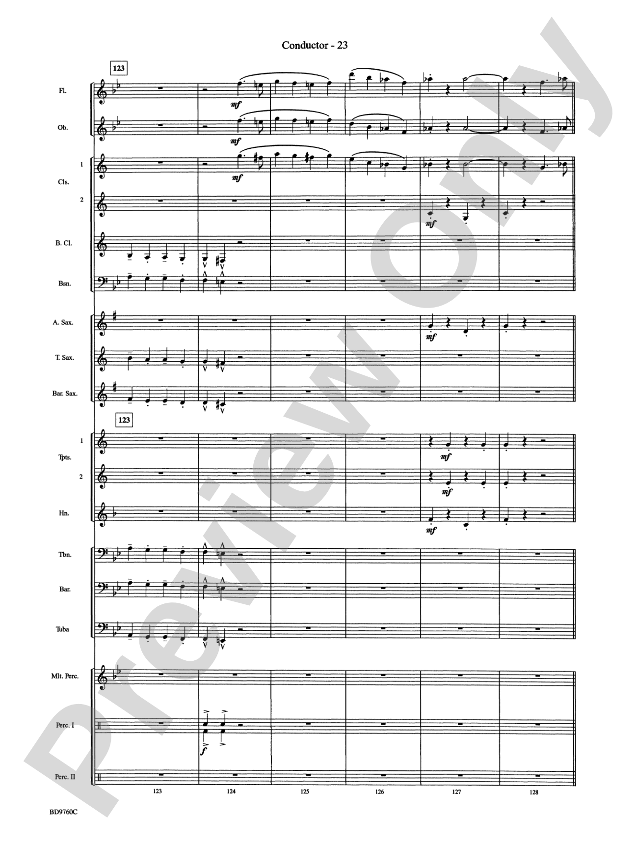 March Mania! (A Potpourri of Great March Melodies): Concert Band Conductor Score & Parts
