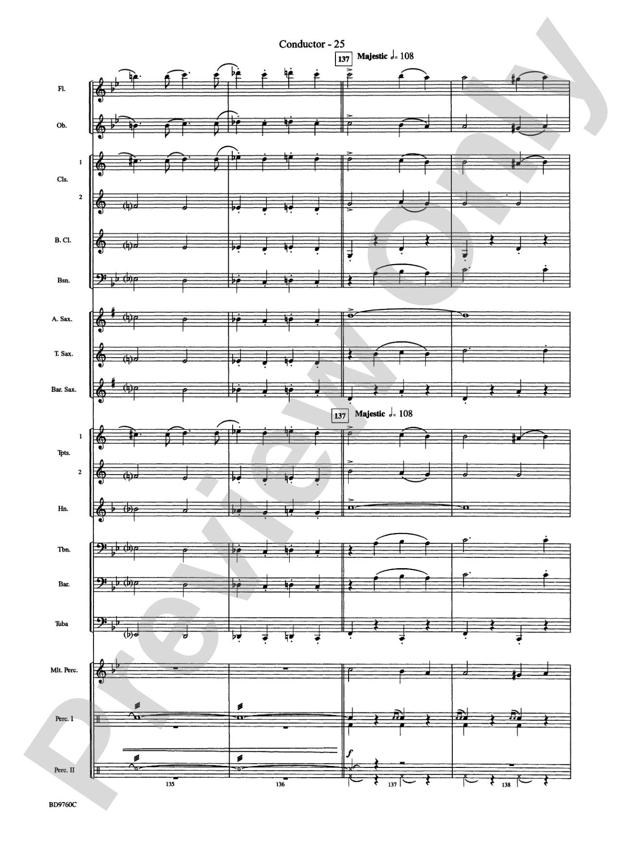 March Mania! (A Potpourri of Great March Melodies): Concert Band Conductor Score & Parts