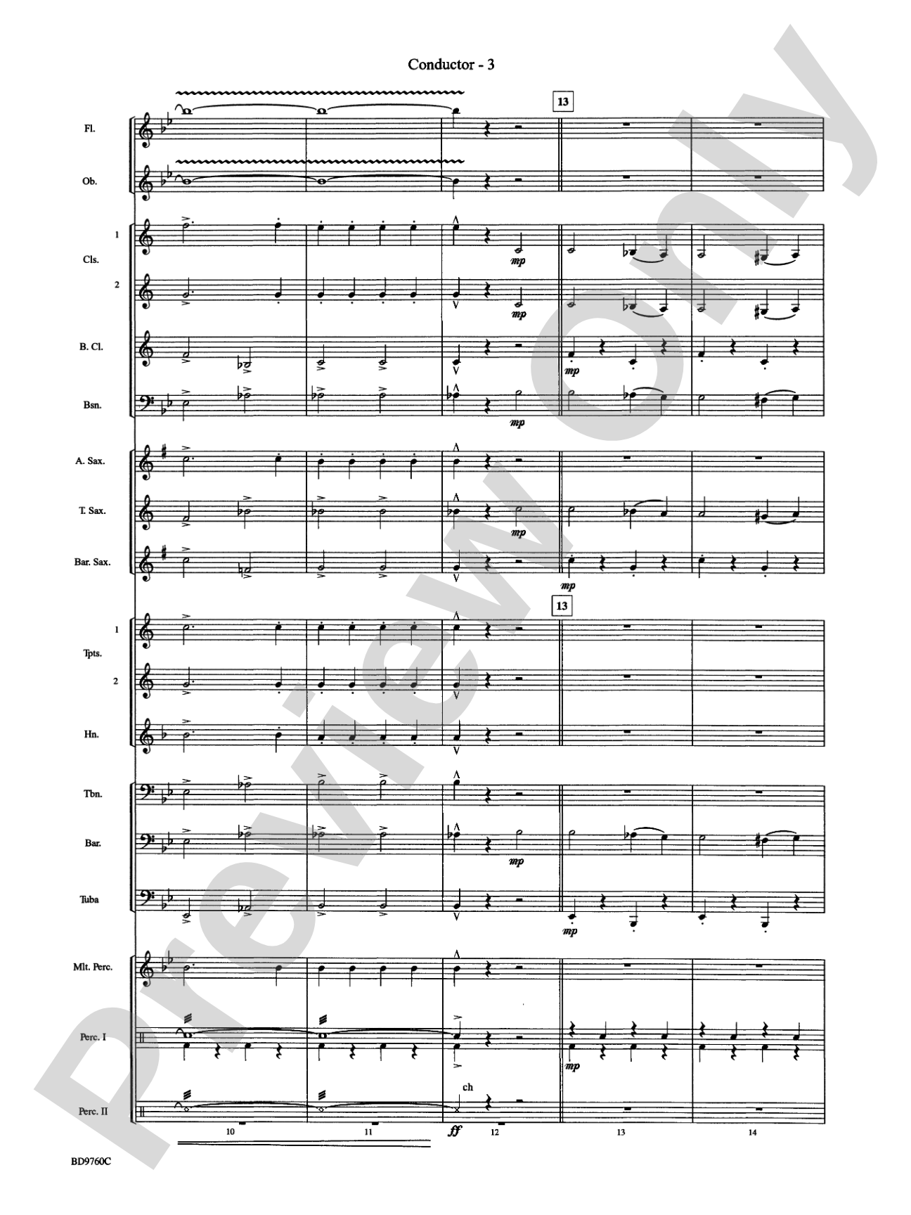 March Mania! (A Potpourri of Great March Melodies): Concert Band Conductor Score & Parts