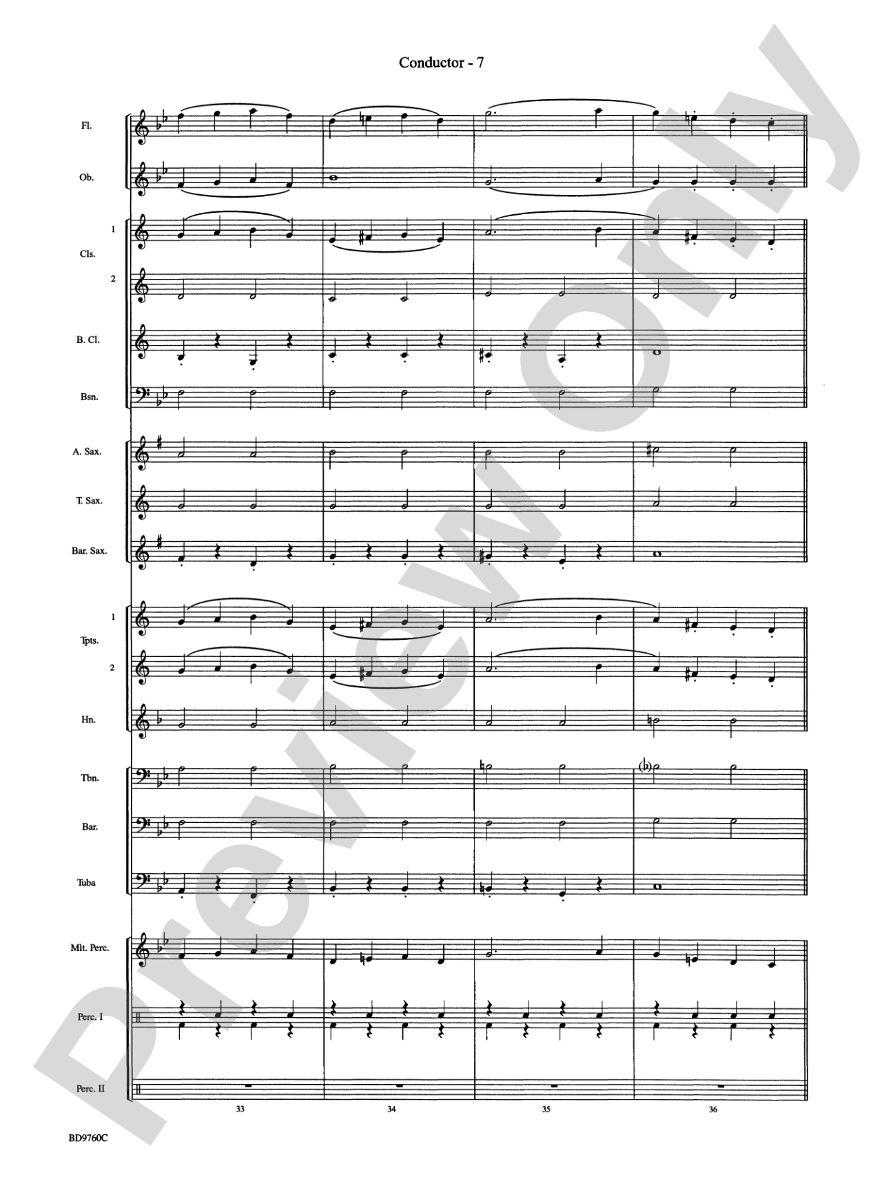 March Mania! (A Potpourri of Great March Melodies): Concert Band Conductor Score & Parts