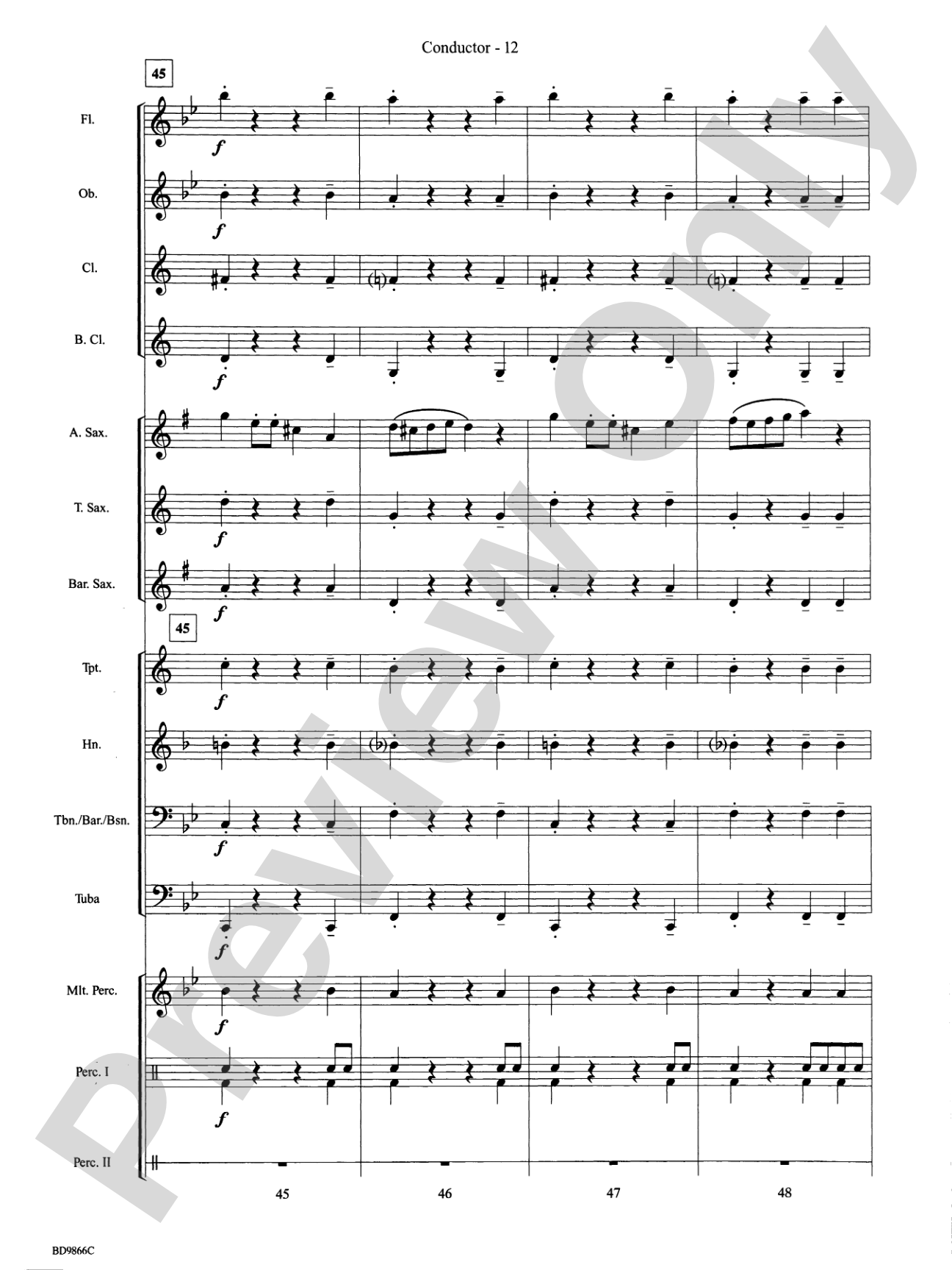 Sax to the Max (featuring your Alto Saxophone Section): Concert Band Conductor Score & Parts