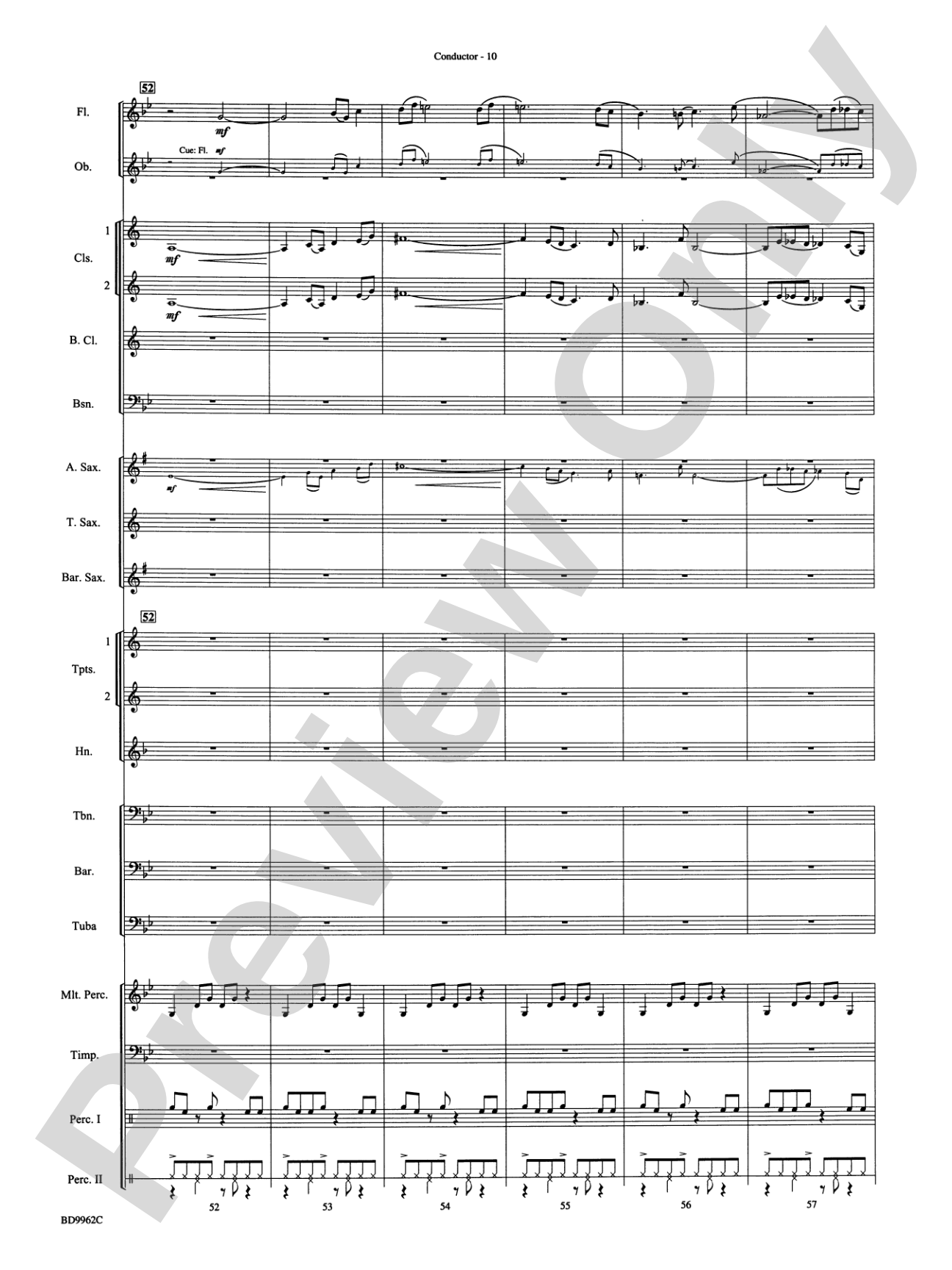 Rites of Tamburo: Concert Band Conductor Score & Parts
